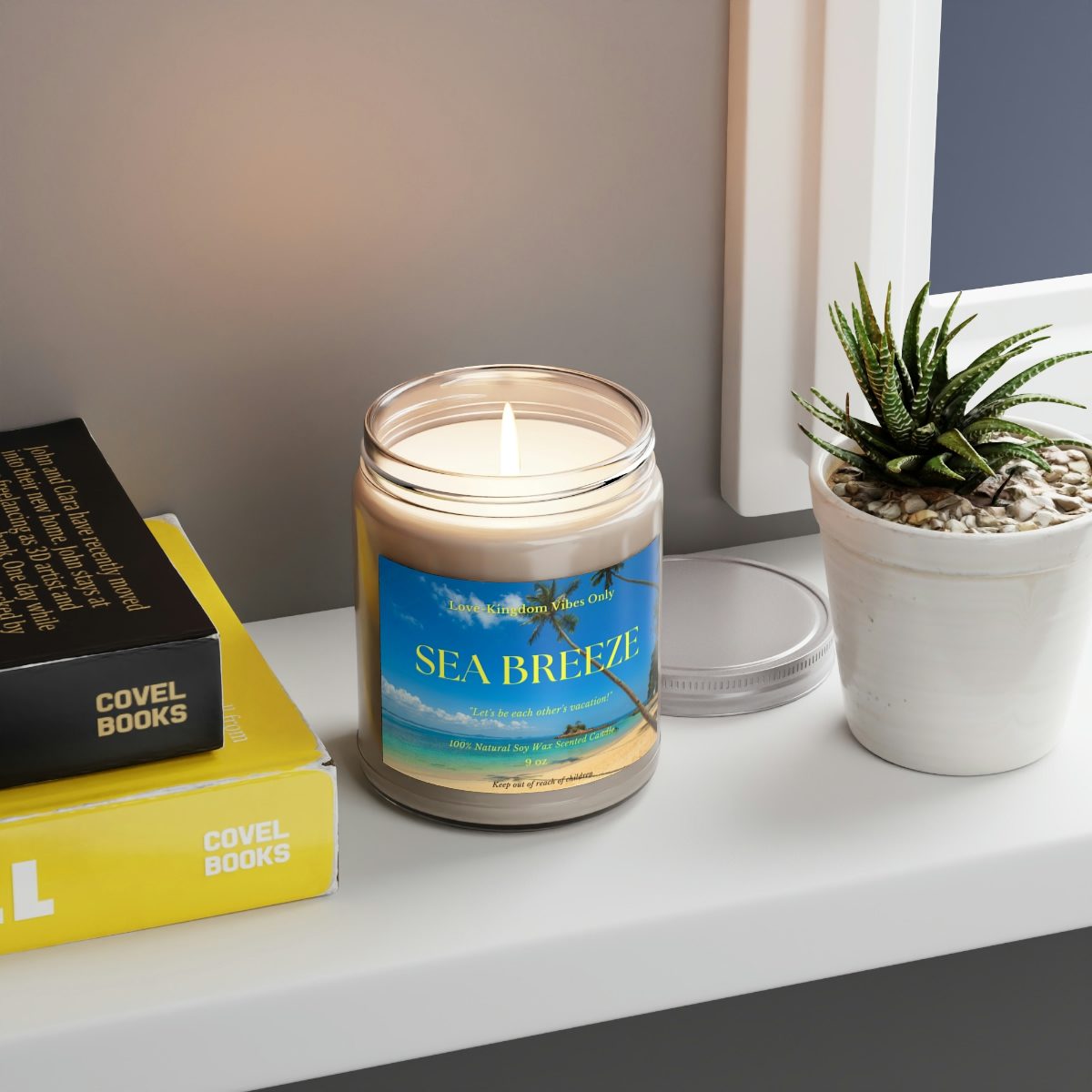 Sea Breeze LVK Candle, 9oz - Image 5