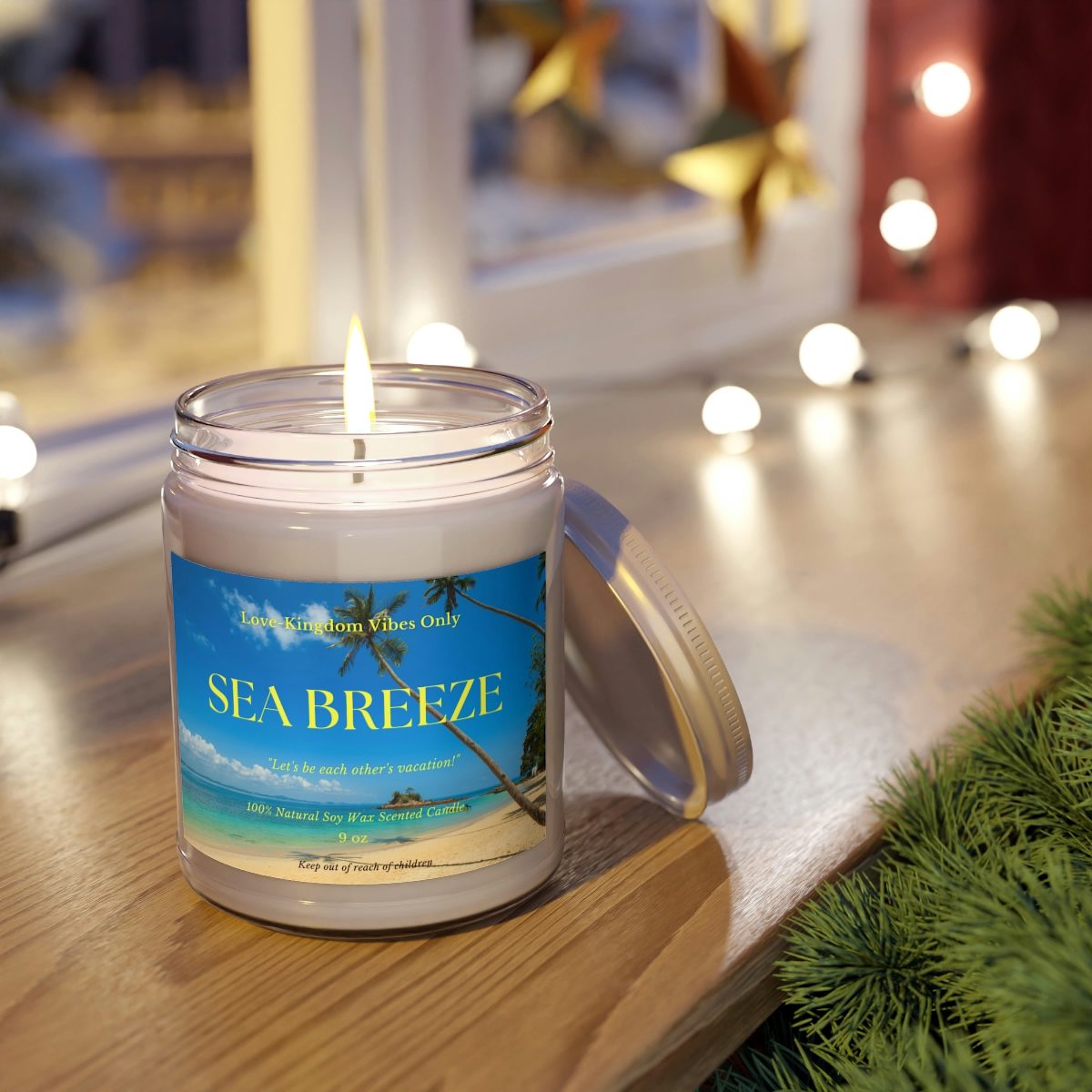 Sea Breeze LVK Candle, 9oz