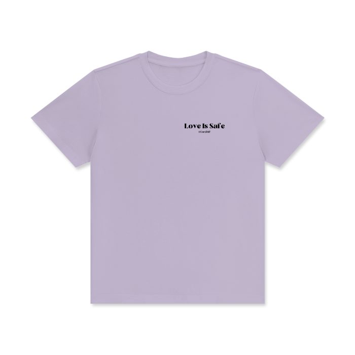 Love is Safe Signature Cotton T-Shirt - Image 12