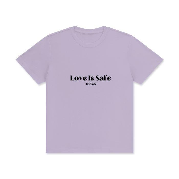Love is Safe Cotton T-Shirt - Image 13