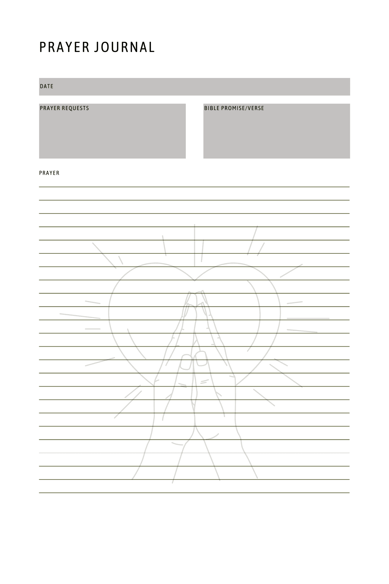 (Paperback)The Secret Place Prayer Journal:For Men (6x9) - Image 5