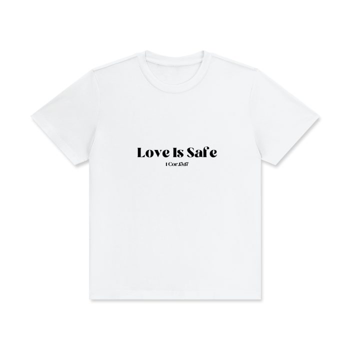 Love is Safe Cotton T-Shirt