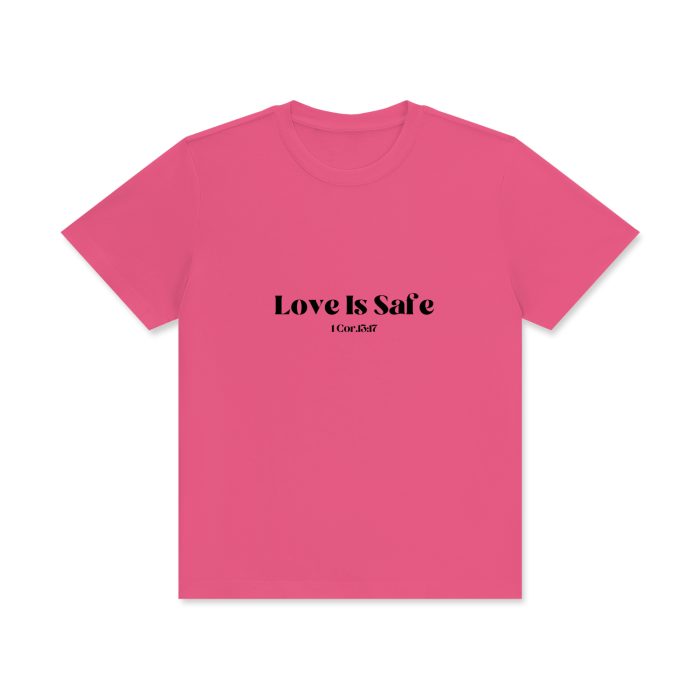 Love is Safe Cotton T-Shirt - Image 17