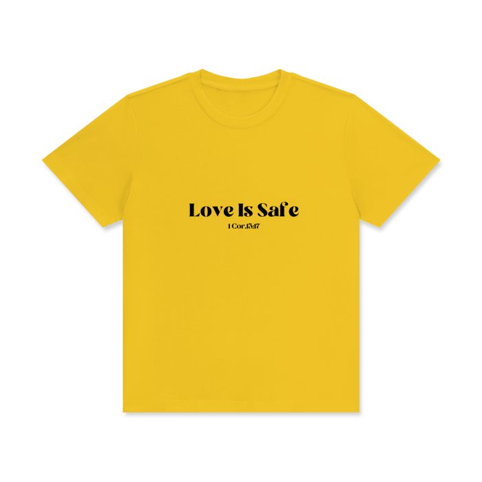 Love is Safe Cotton T-Shirt - Image 11