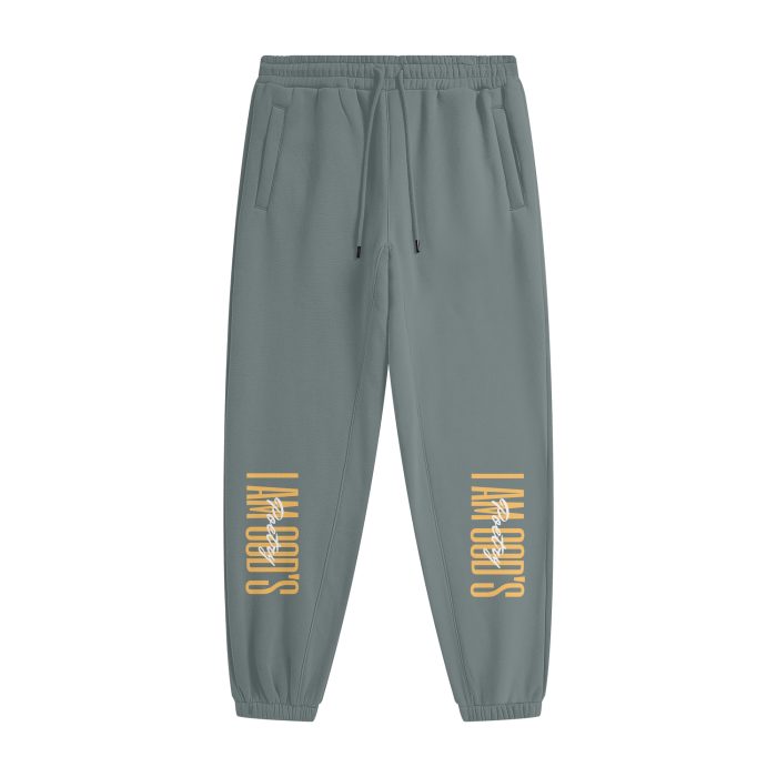 I Am God's Poetry Joggers (Yellow Lettering) - Image 25