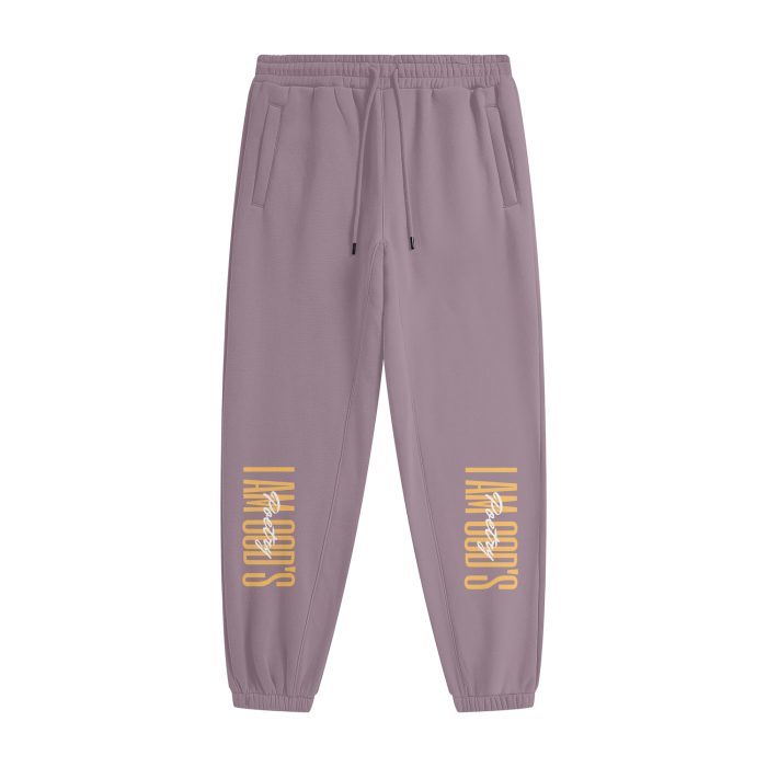 I Am God's Poetry Joggers (Yellow Lettering) - Image 31