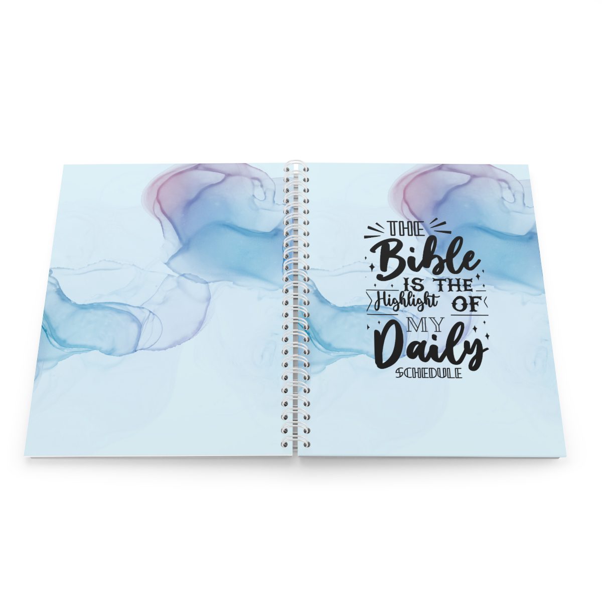 Bible Is The Highlight of My Day Spiral Notebook - Image 3