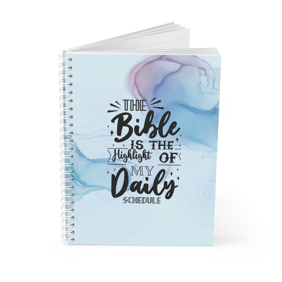 Bible Is The Highlight of My Day Spiral Notebook