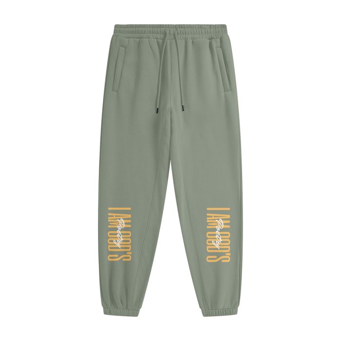 I Am God's Poetry Joggers (Yellow Lettering) - Image 29