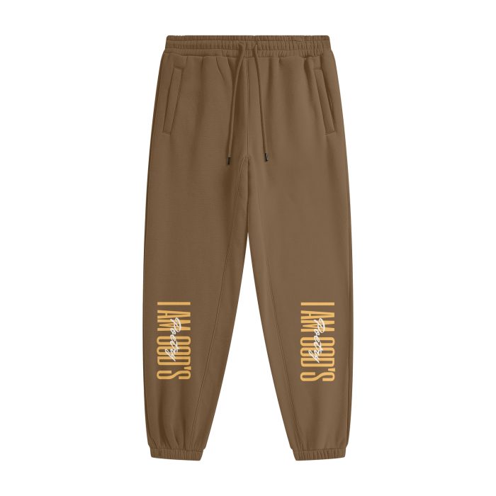 I Am God's Poetry Joggers (Yellow Lettering) - Image 15