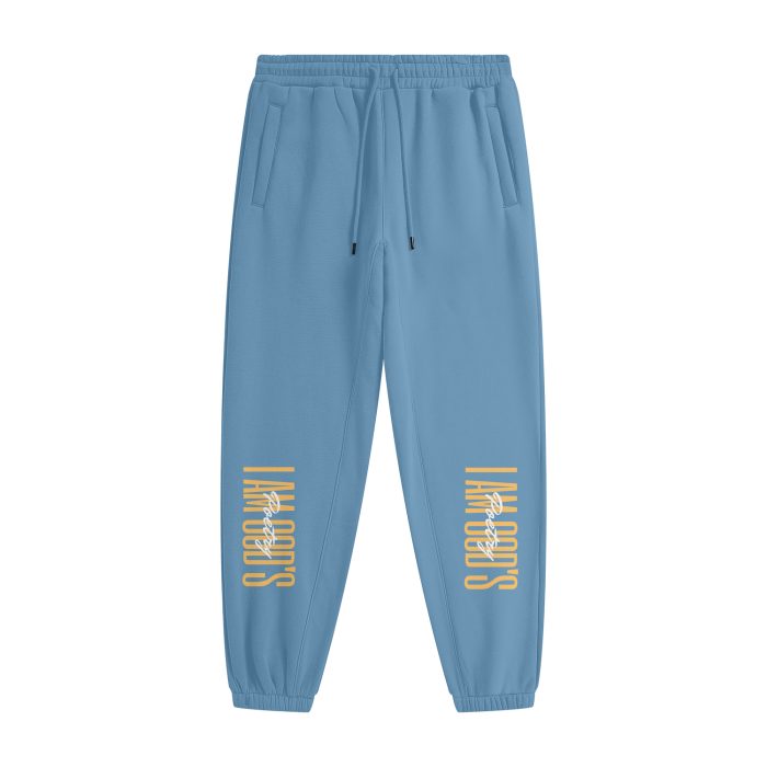 I Am God's Poetry Joggers (Yellow Lettering) - Image 27