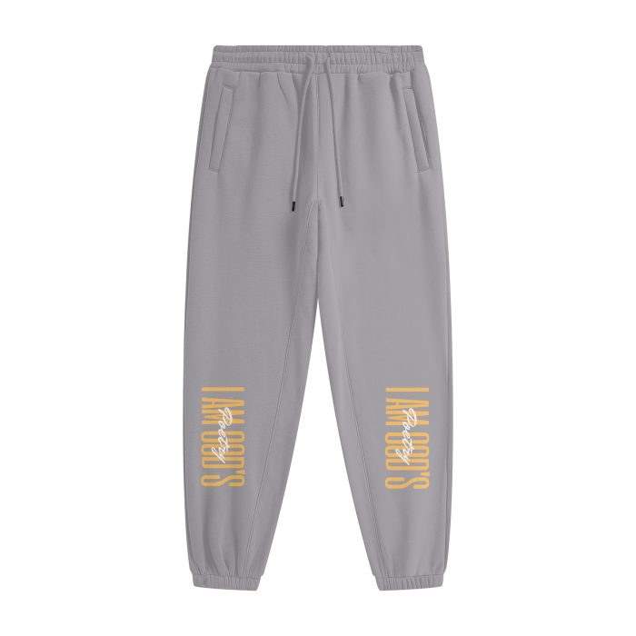I Am God's Poetry Joggers (Yellow Lettering) - Image 37