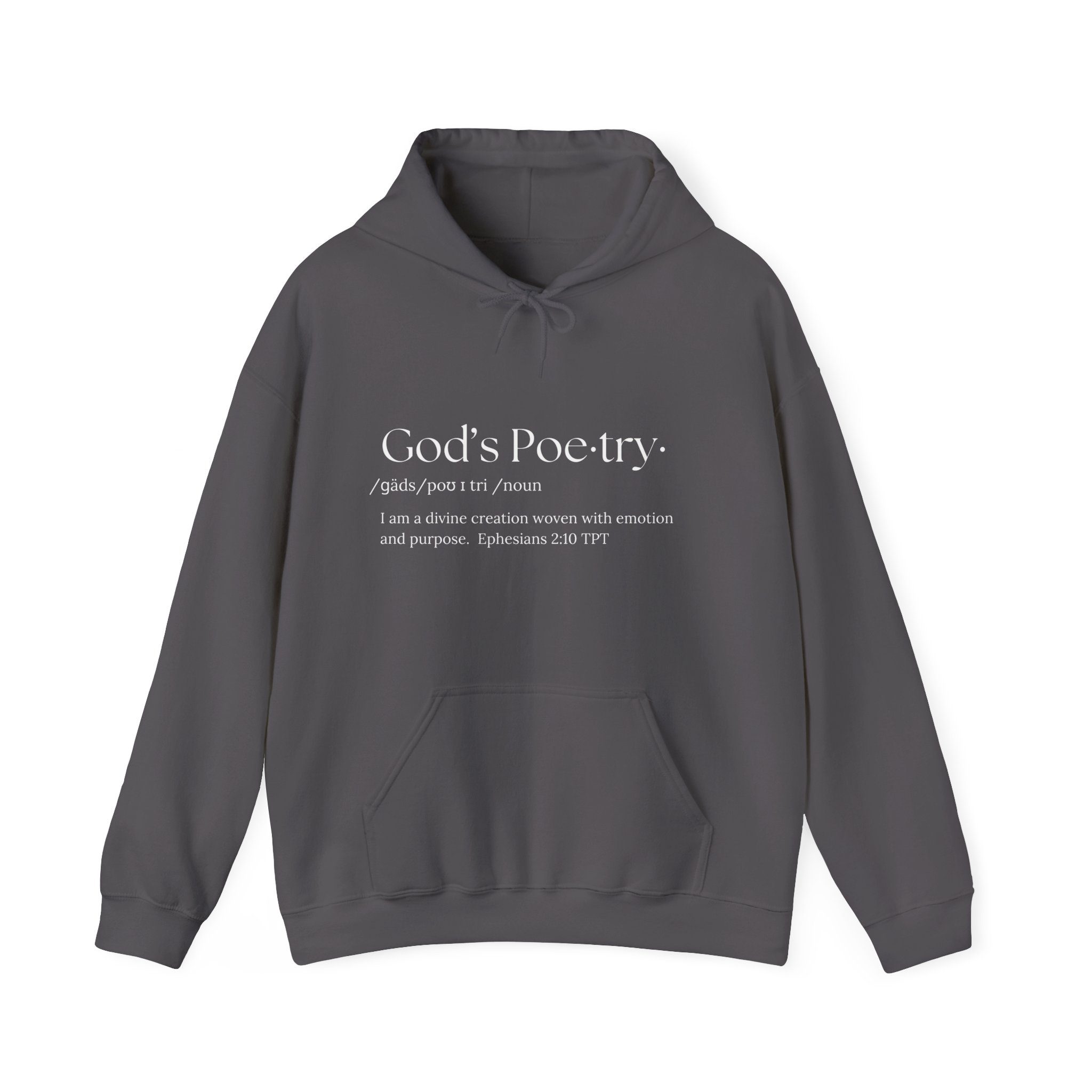 I am God's Poetry Unisex Heavy Blendâ„¢ Hooded Sweatshirt - Image 37