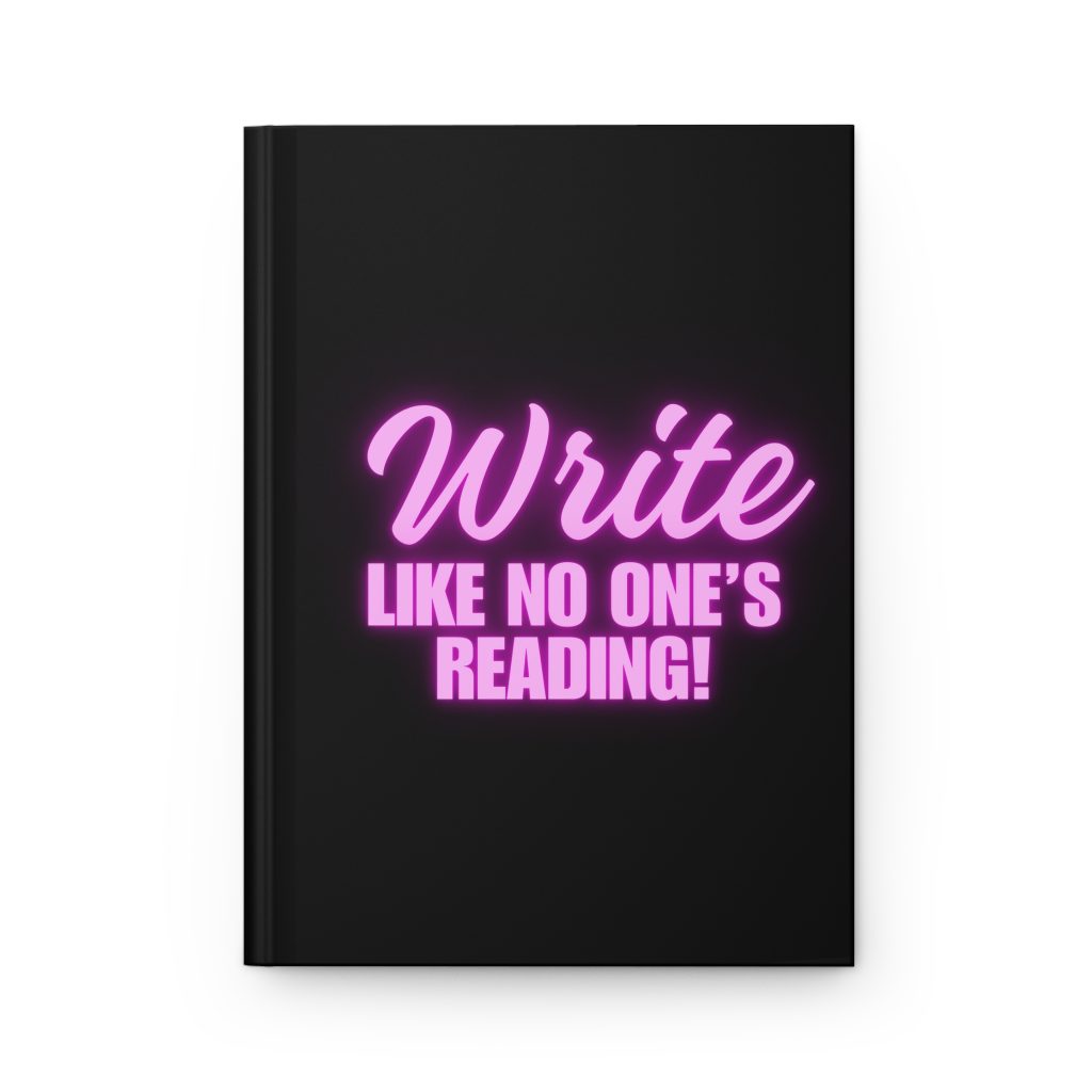Matte Journal - Write Like no one's reading, Notebook, Diary, Sketchbook, Stationery, Gift for Writers