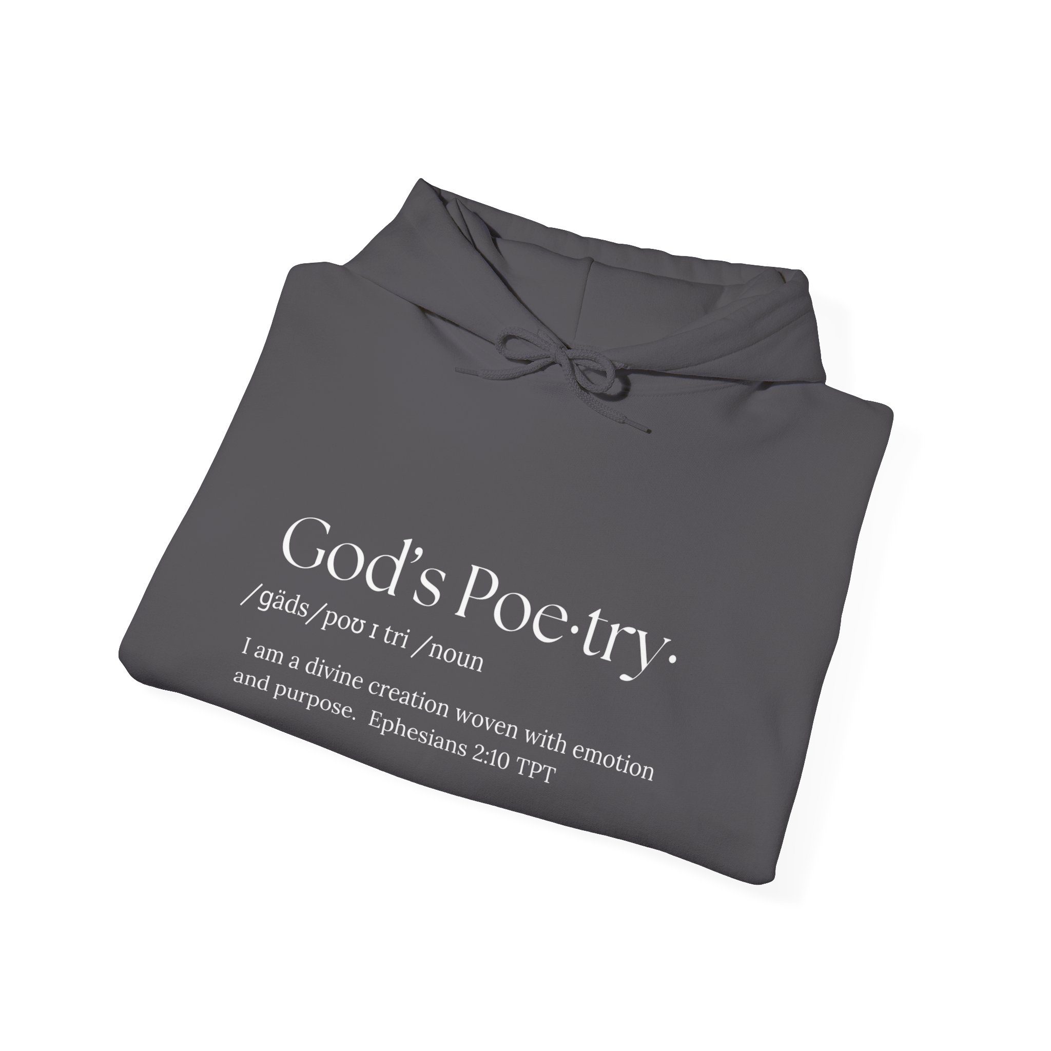 I am God's Poetry Unisex Heavy Blendâ„¢ Hooded Sweatshirt - Image 40