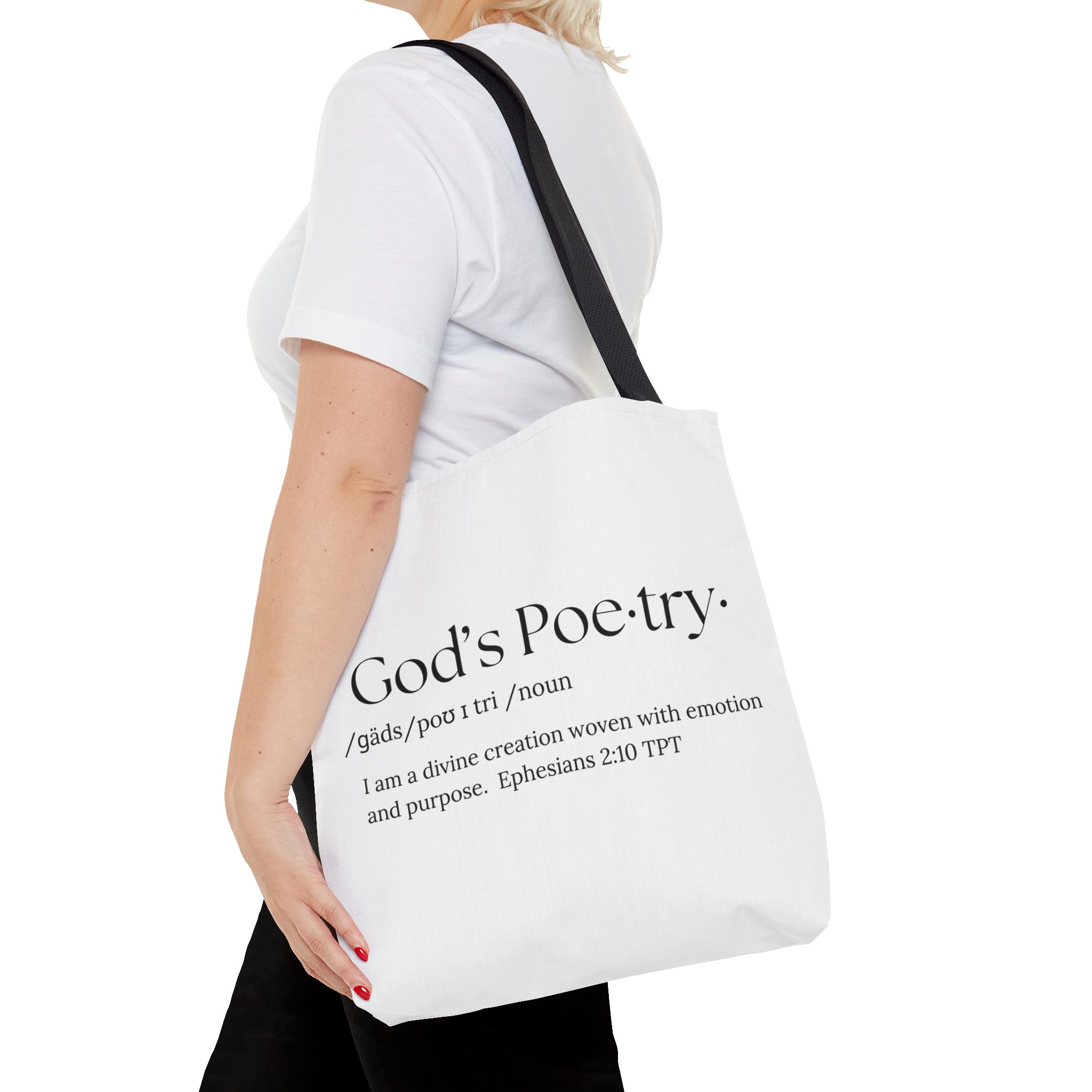 God's Poetry Tote Bag - Image 8