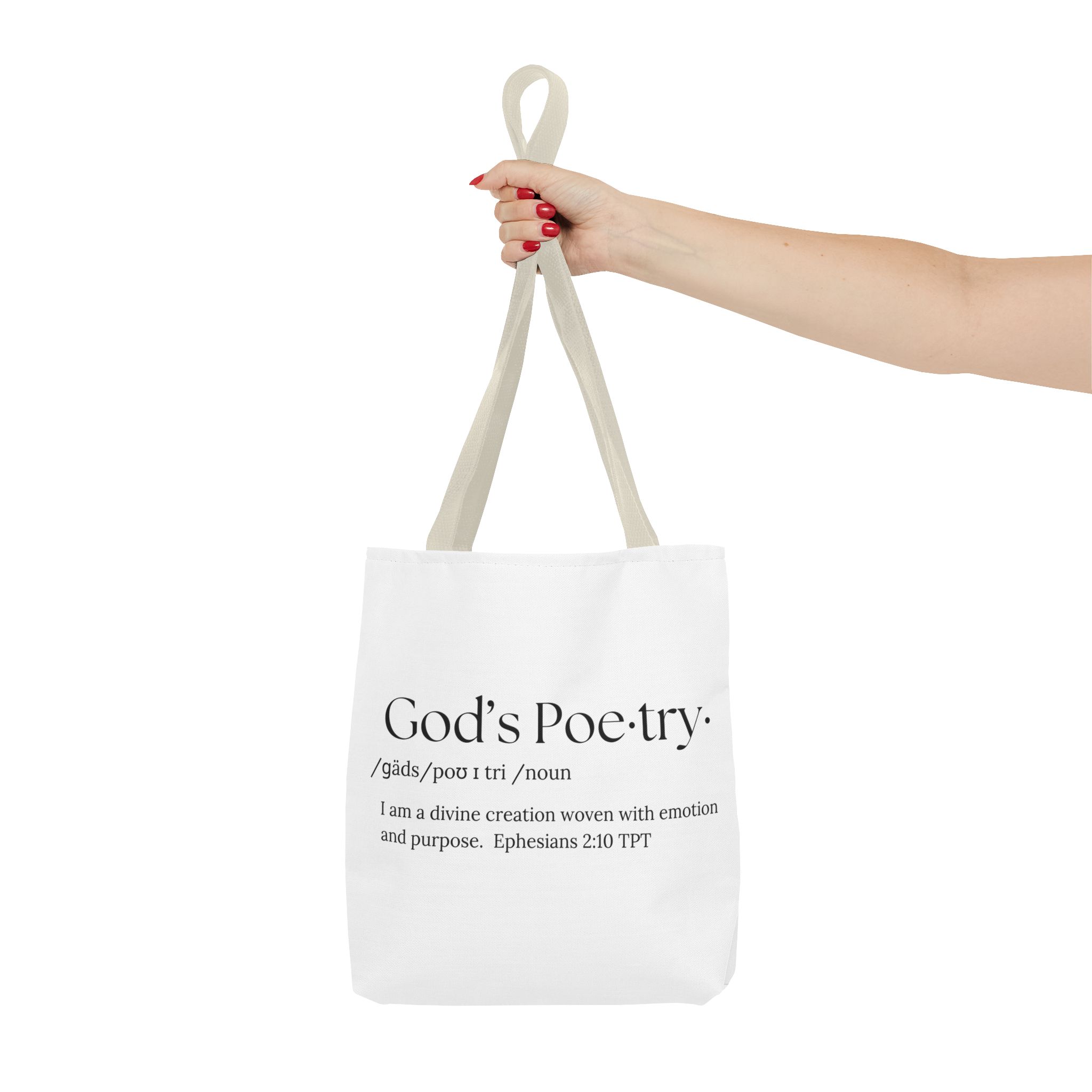 God's Poetry Tote Bag - Image 40