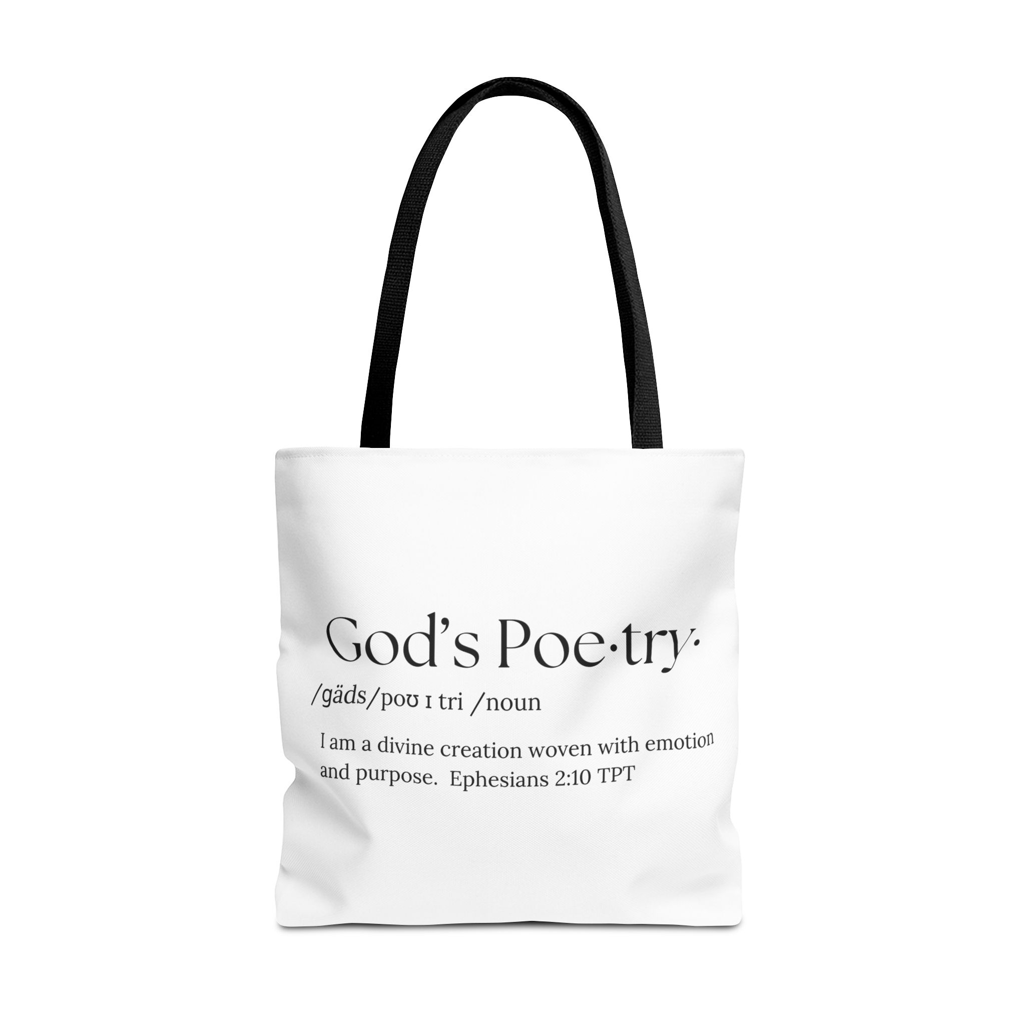 God's Poetry Tote Bag - Image 9