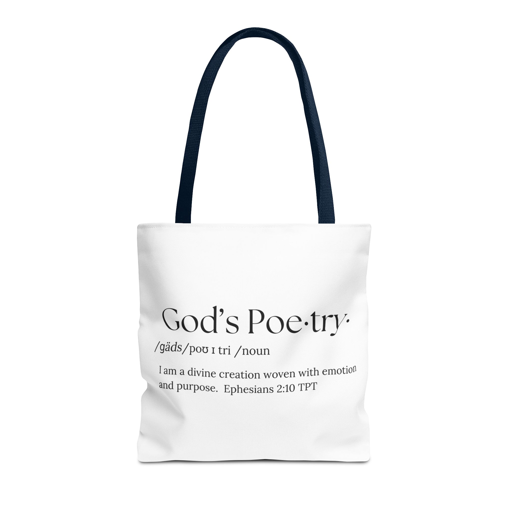 God's Poetry Tote Bag - Image 53