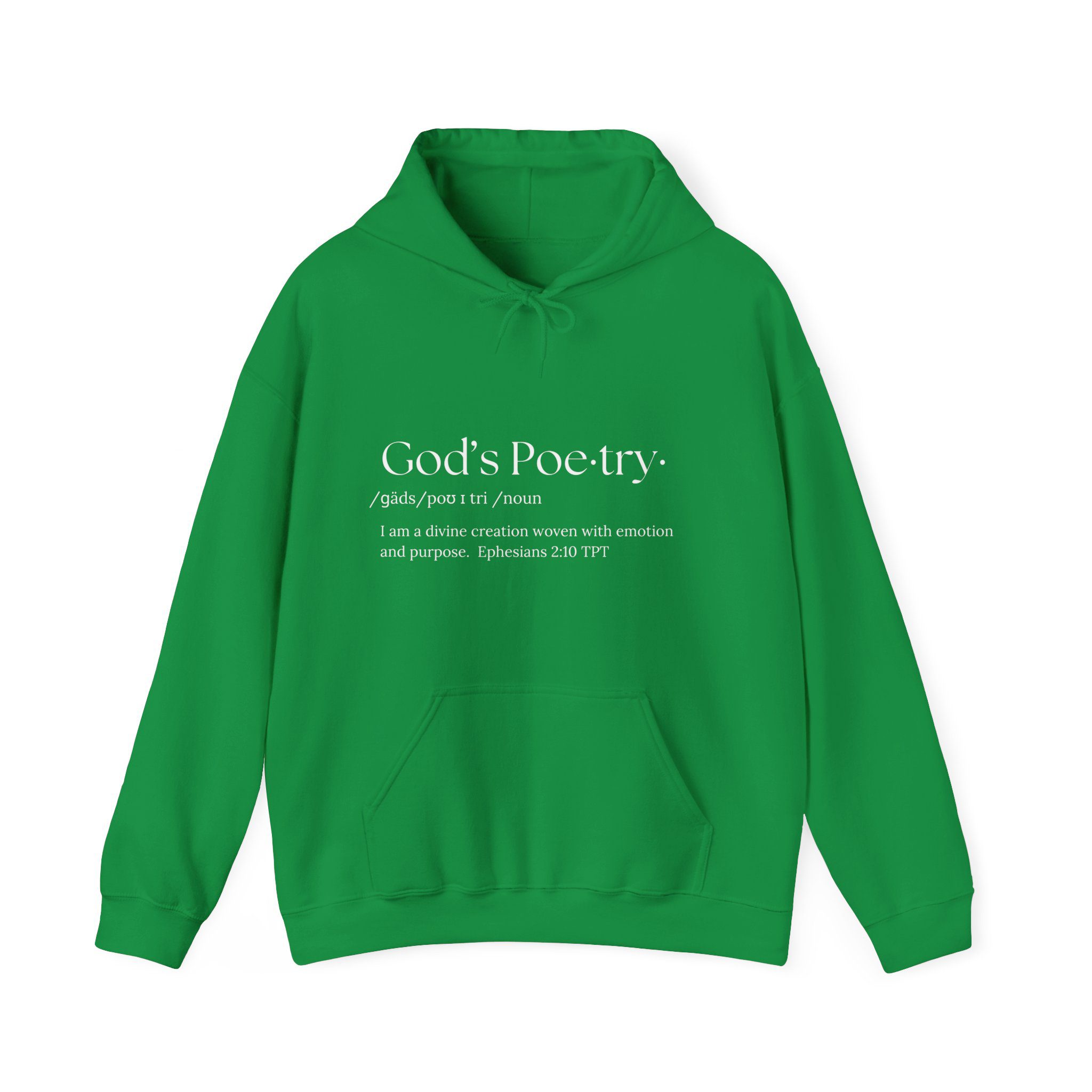 I am God's Poetry Unisex Heavy Blendâ„¢ Hooded Sweatshirt - Image 21
