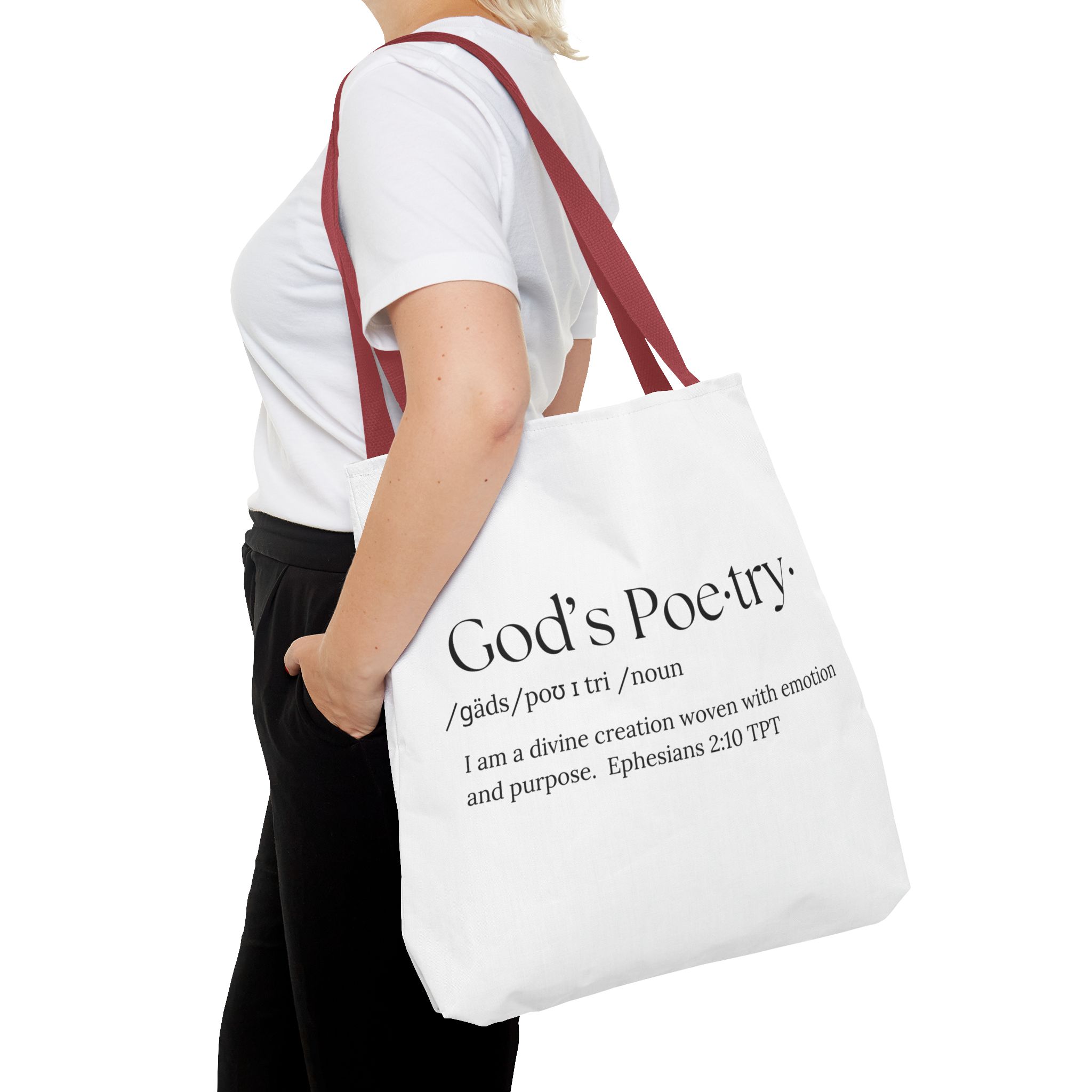 God's Poetry Tote Bag - Image 24