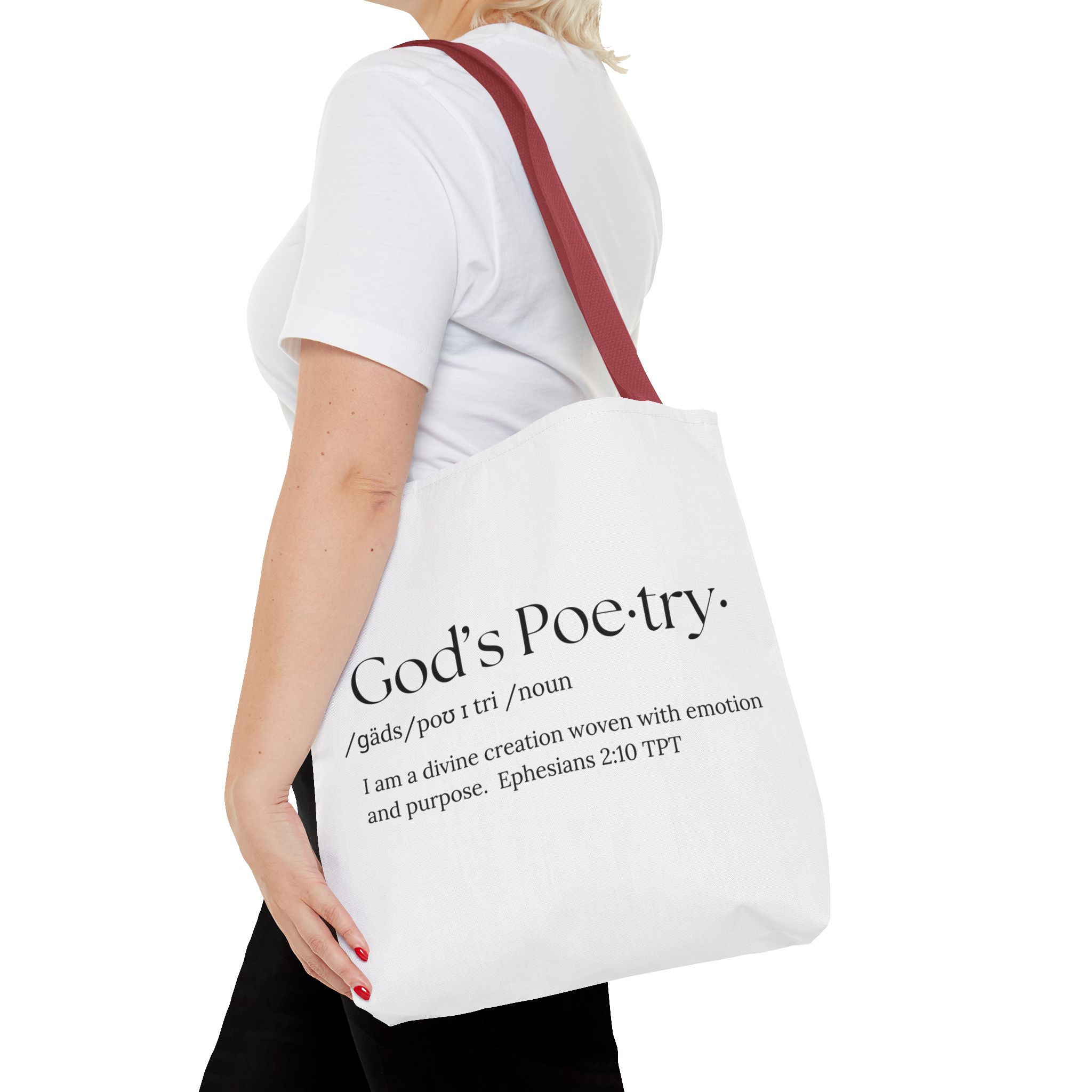 God's Poetry Tote Bag - Image 20