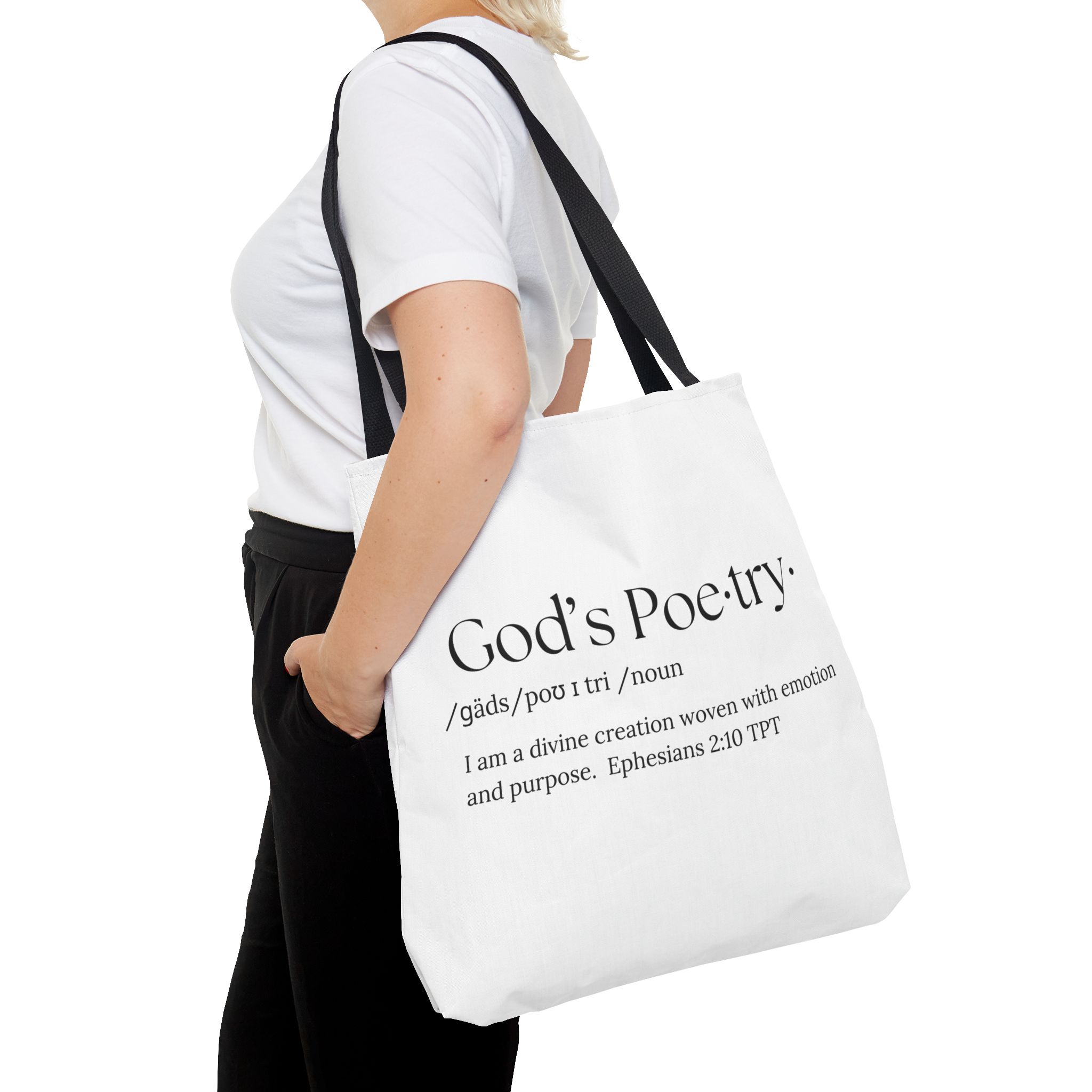 God's Poetry Tote Bag - Image 12