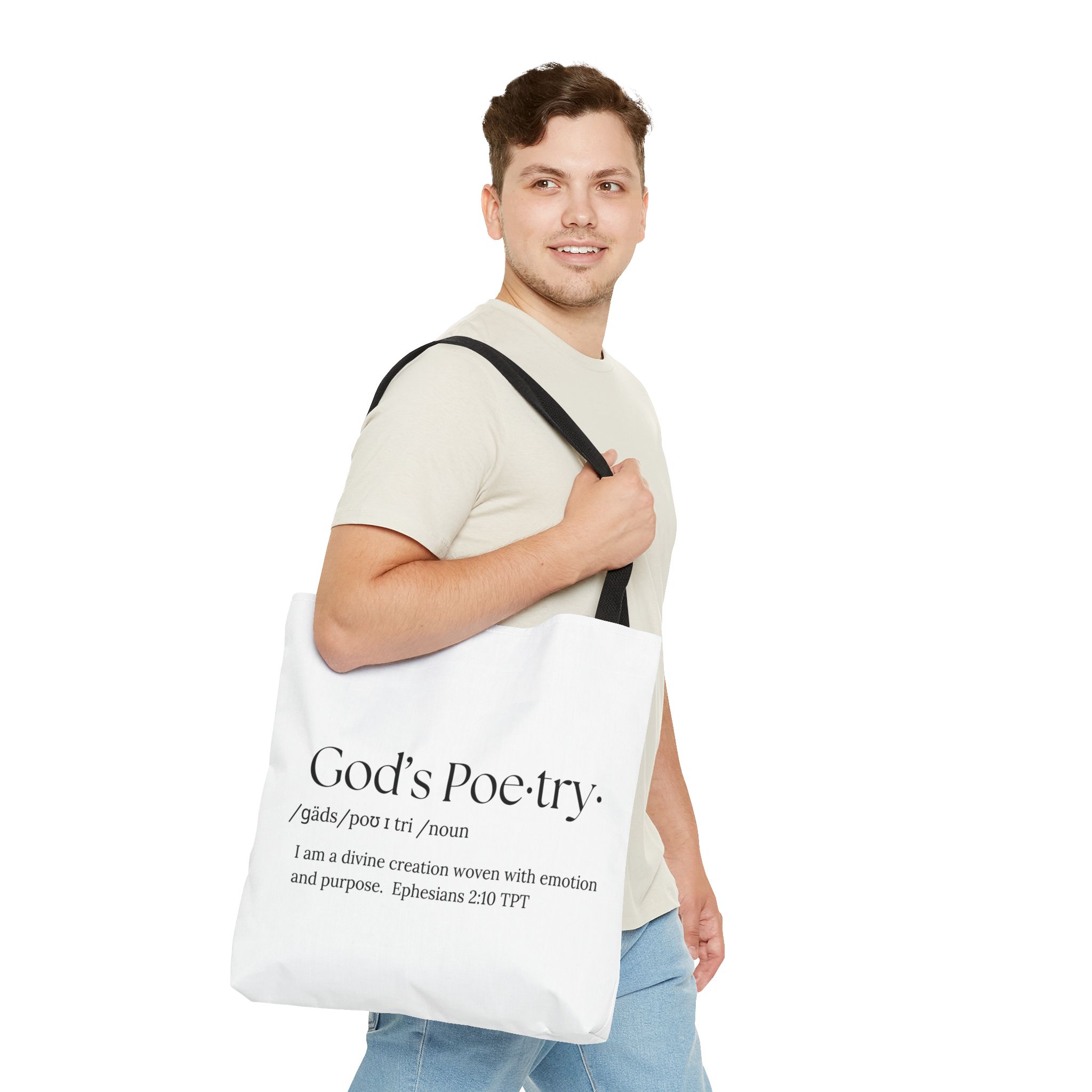 God's Poetry Tote Bag - Image 11