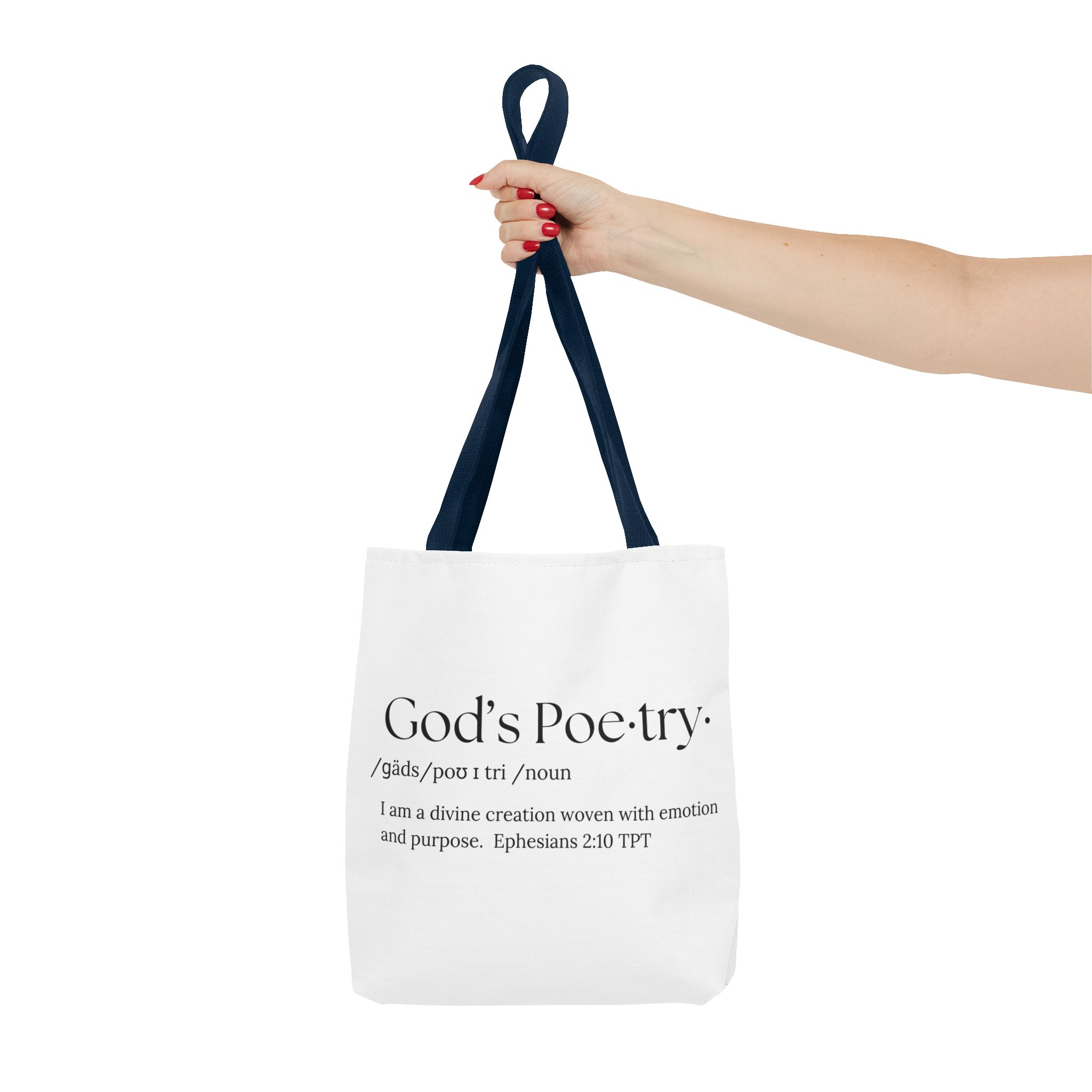 God's Poetry Tote Bag - Image 52