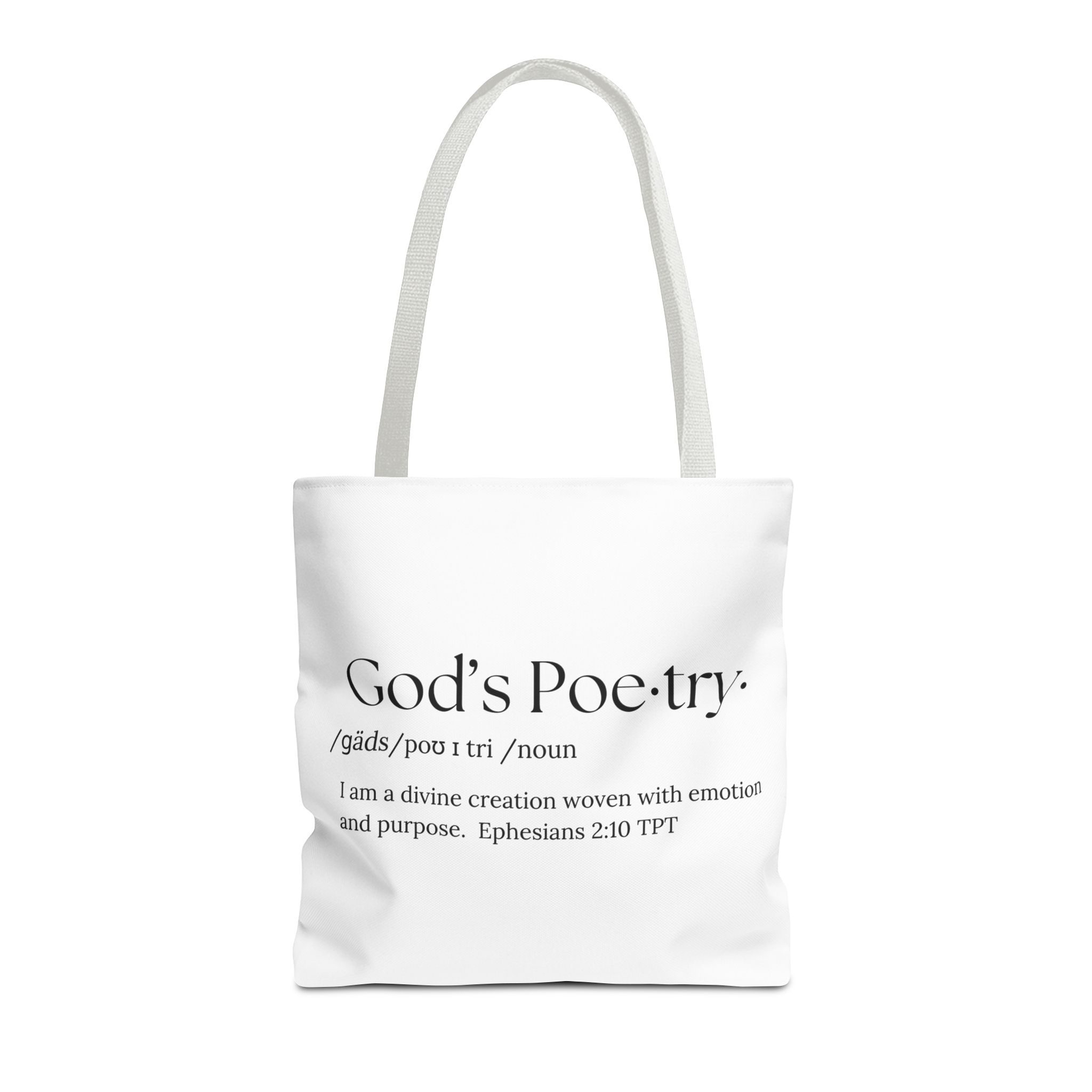 God's Poetry Tote Bag - Image 29