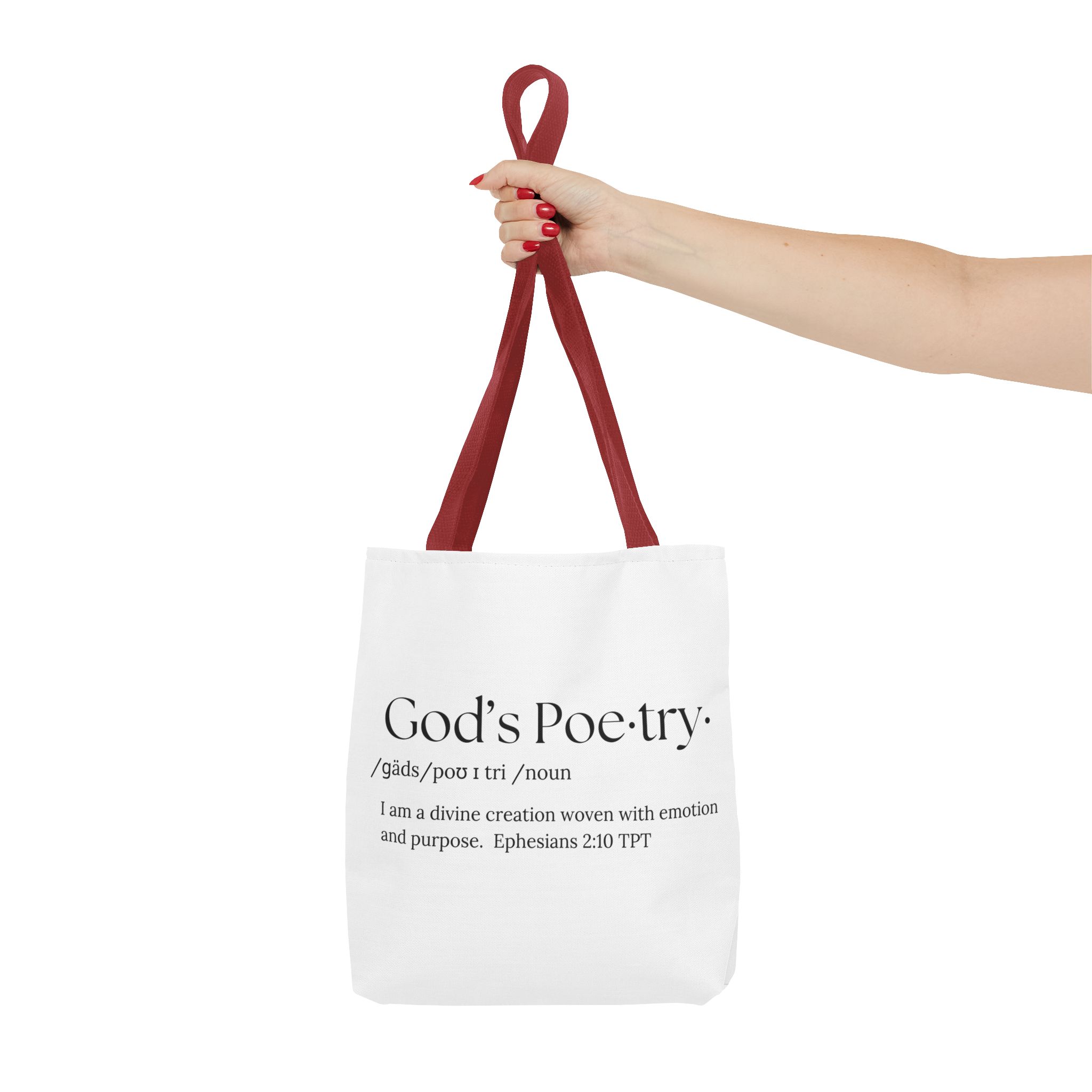 God's Poetry Tote Bag - Image 16