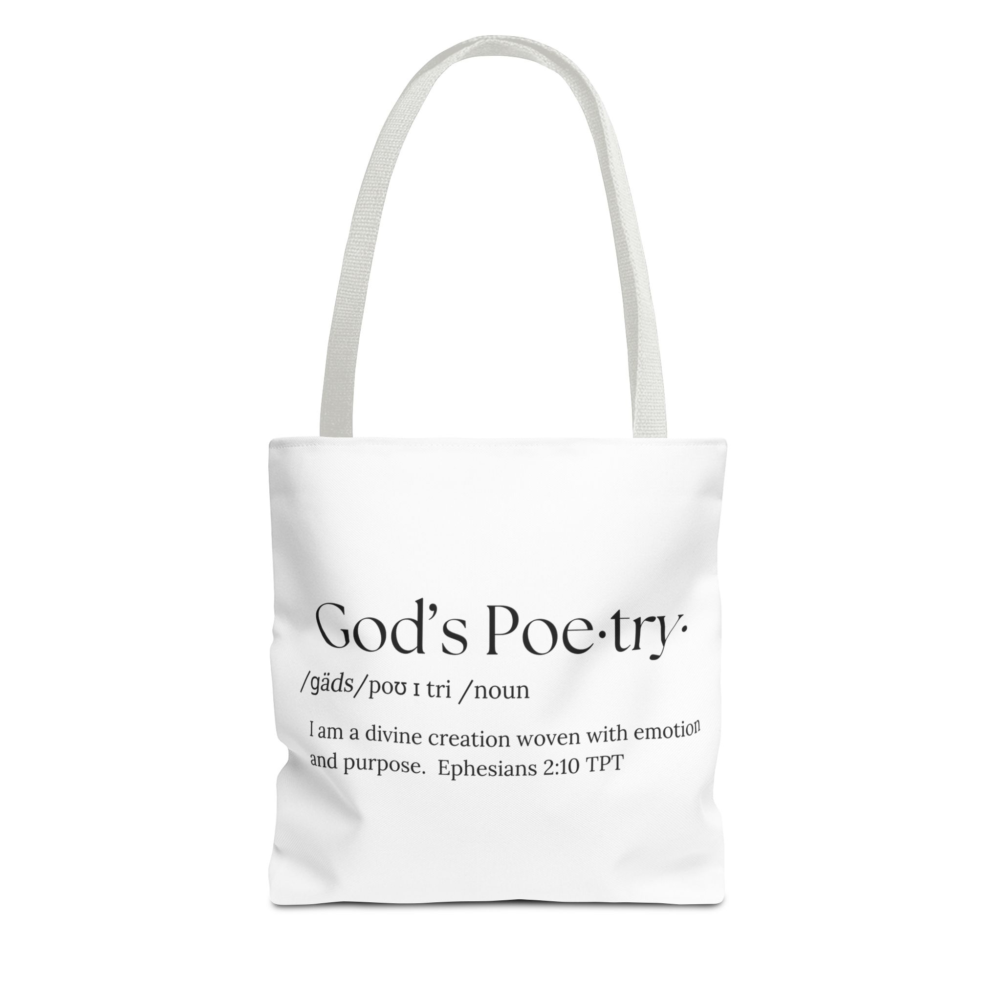 God's Poetry Tote Bag - Image 25