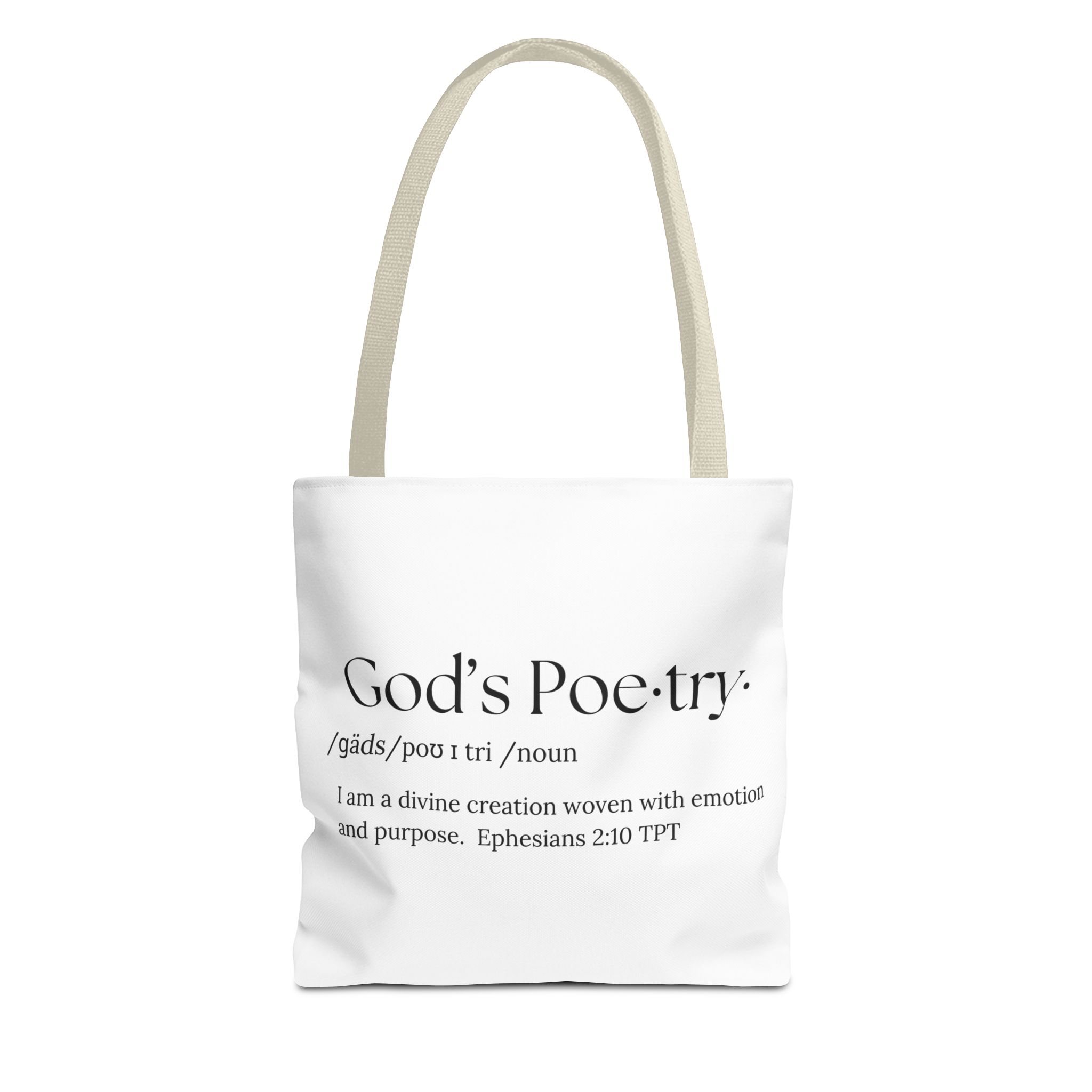 God's Poetry Tote Bag - Image 37