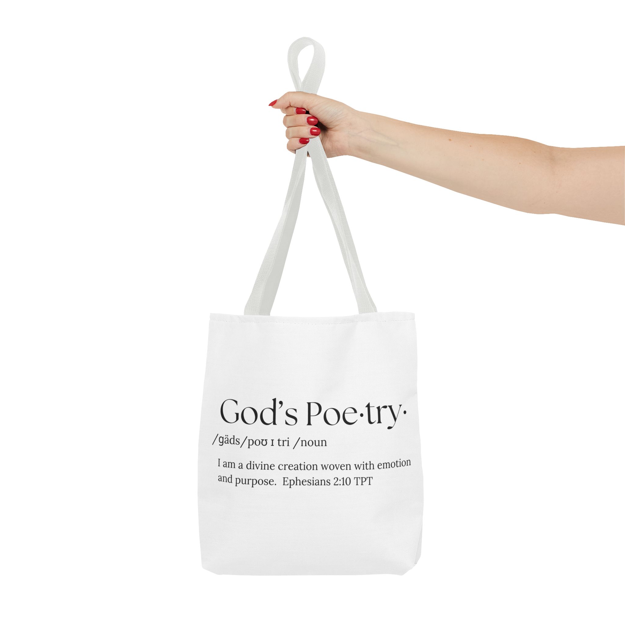 God's Poetry Tote Bag - Image 28