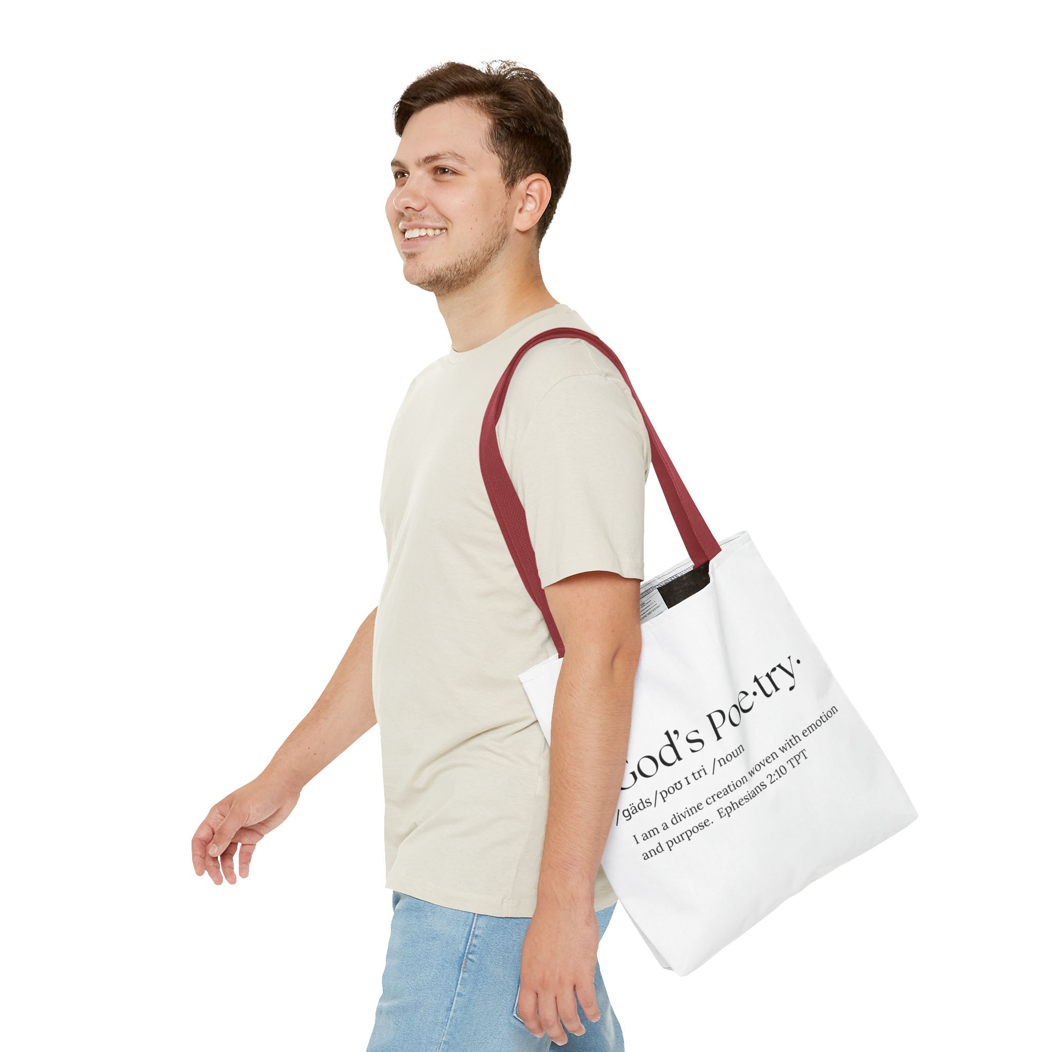 God's Poetry Tote Bag - Image 19