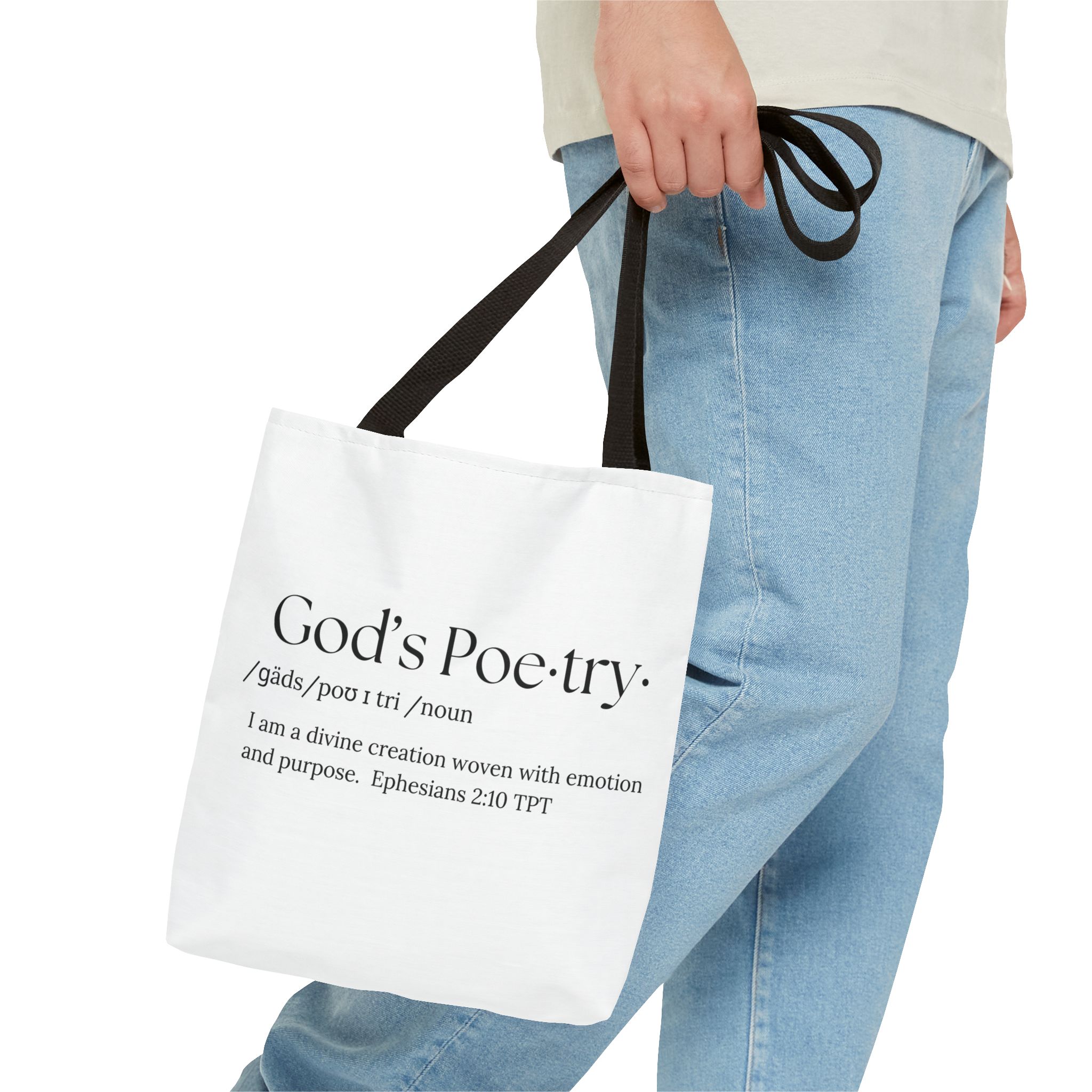 God's Poetry Tote Bag - Image 3