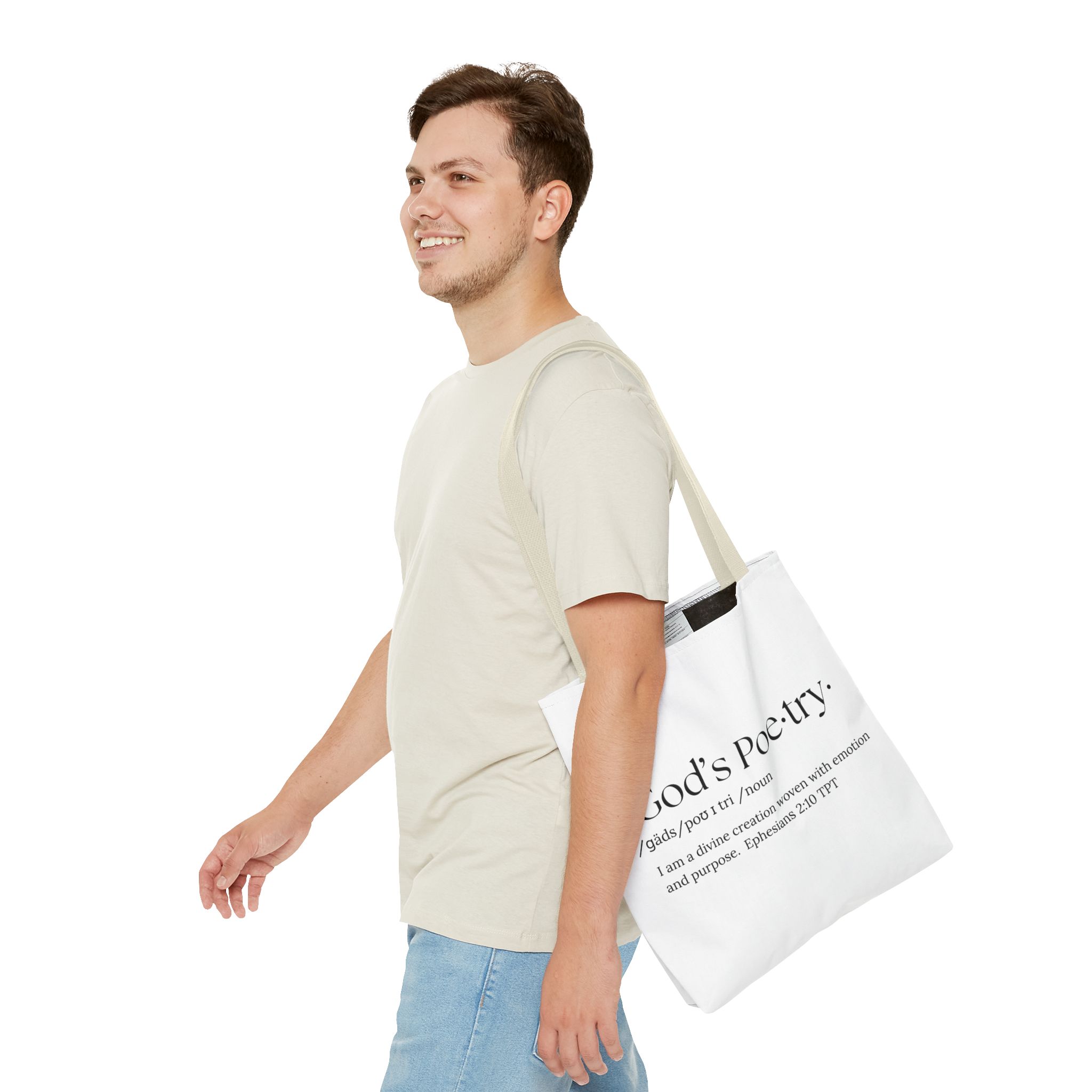 God's Poetry Tote Bag - Image 43
