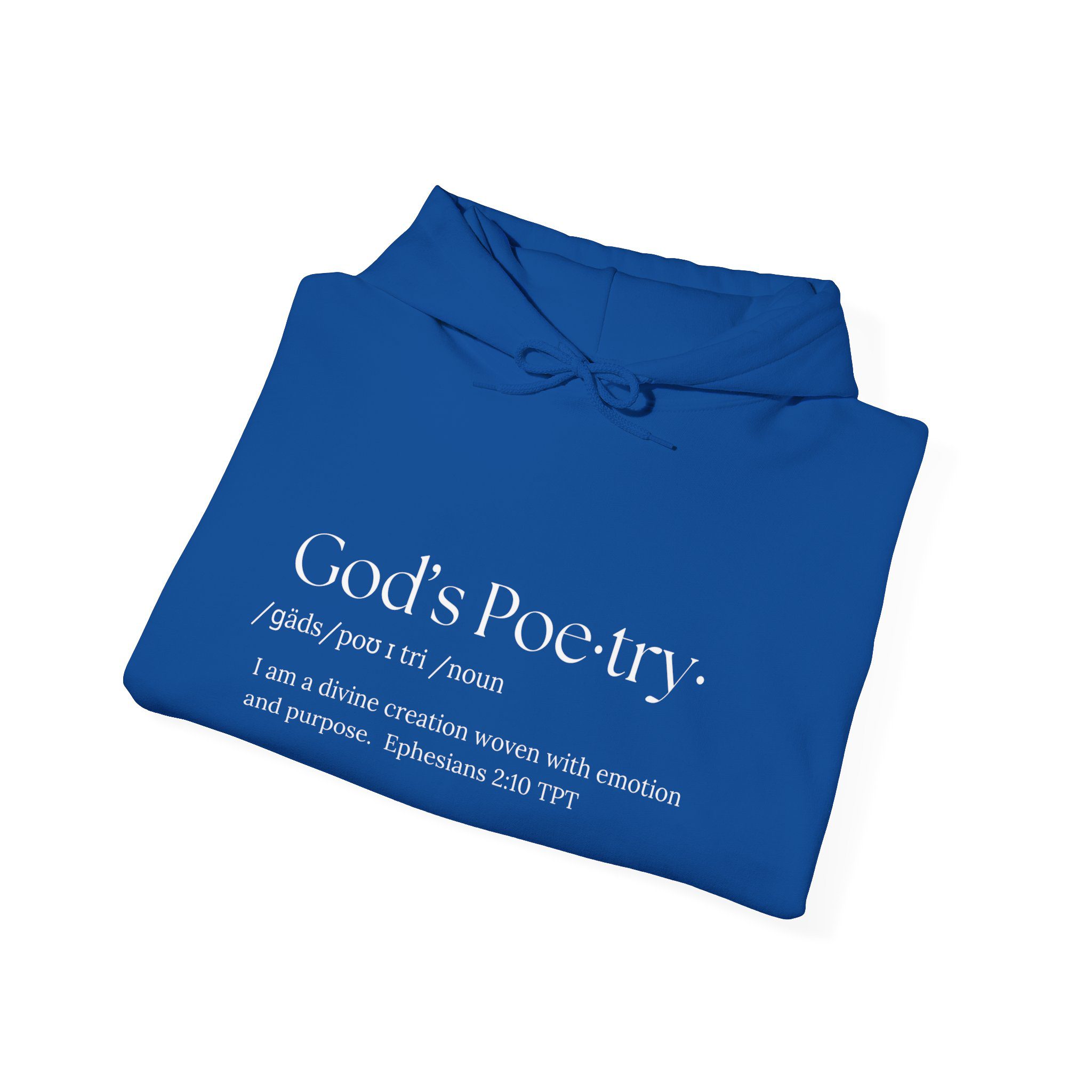 I am God's Poetry Unisex Heavy Blendâ„¢ Hooded Sweatshirt - Image 32