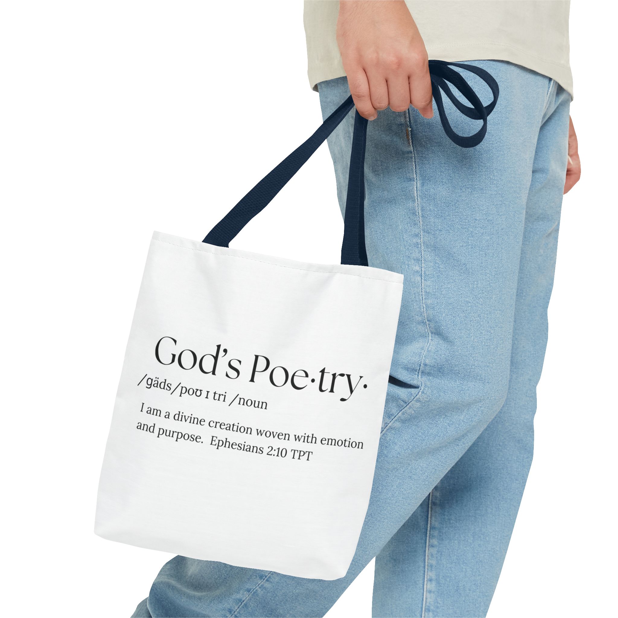 God's Poetry Tote Bag - Image 51