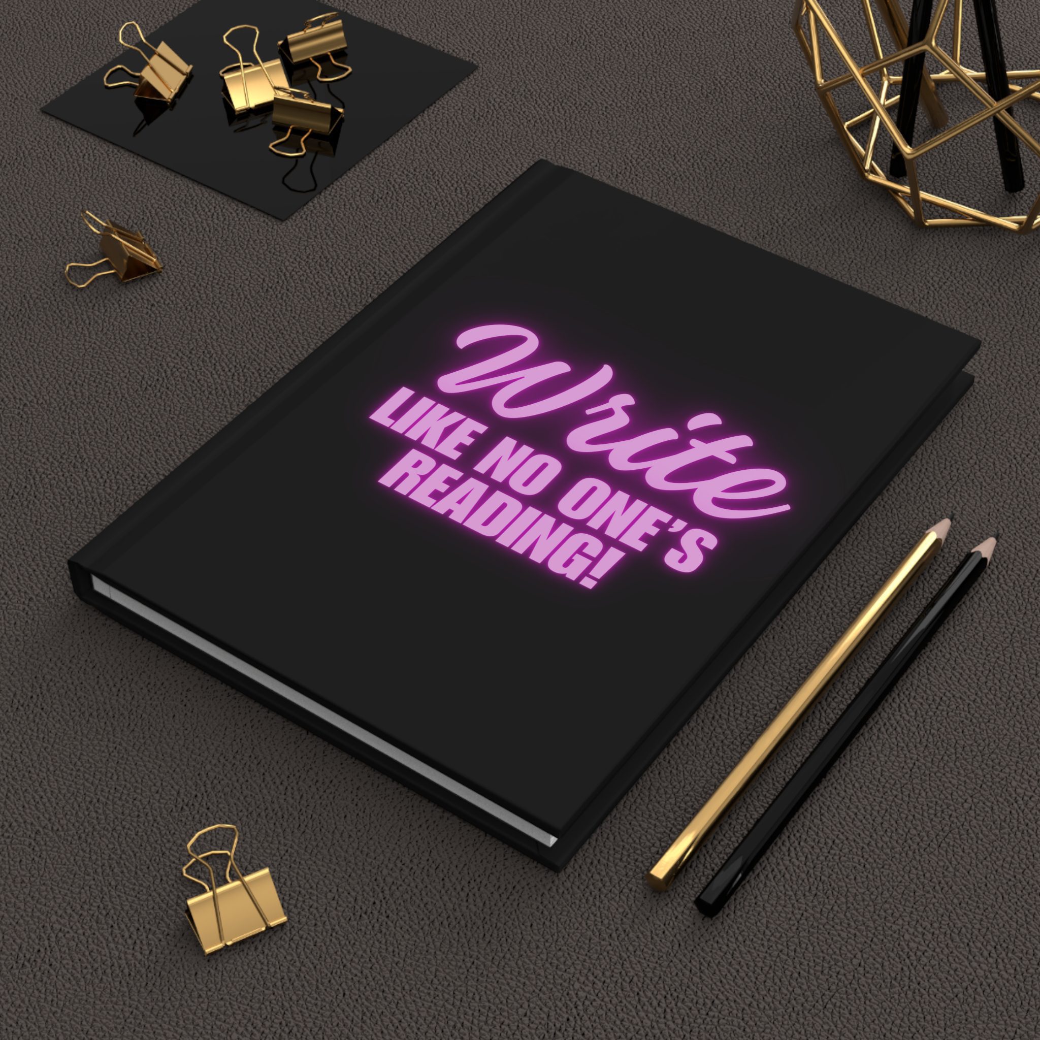 Matte Journal - Write Like no one's reading, Notebook, Diary, Sketchbook, Stationery, Gift for Writers - Image 5