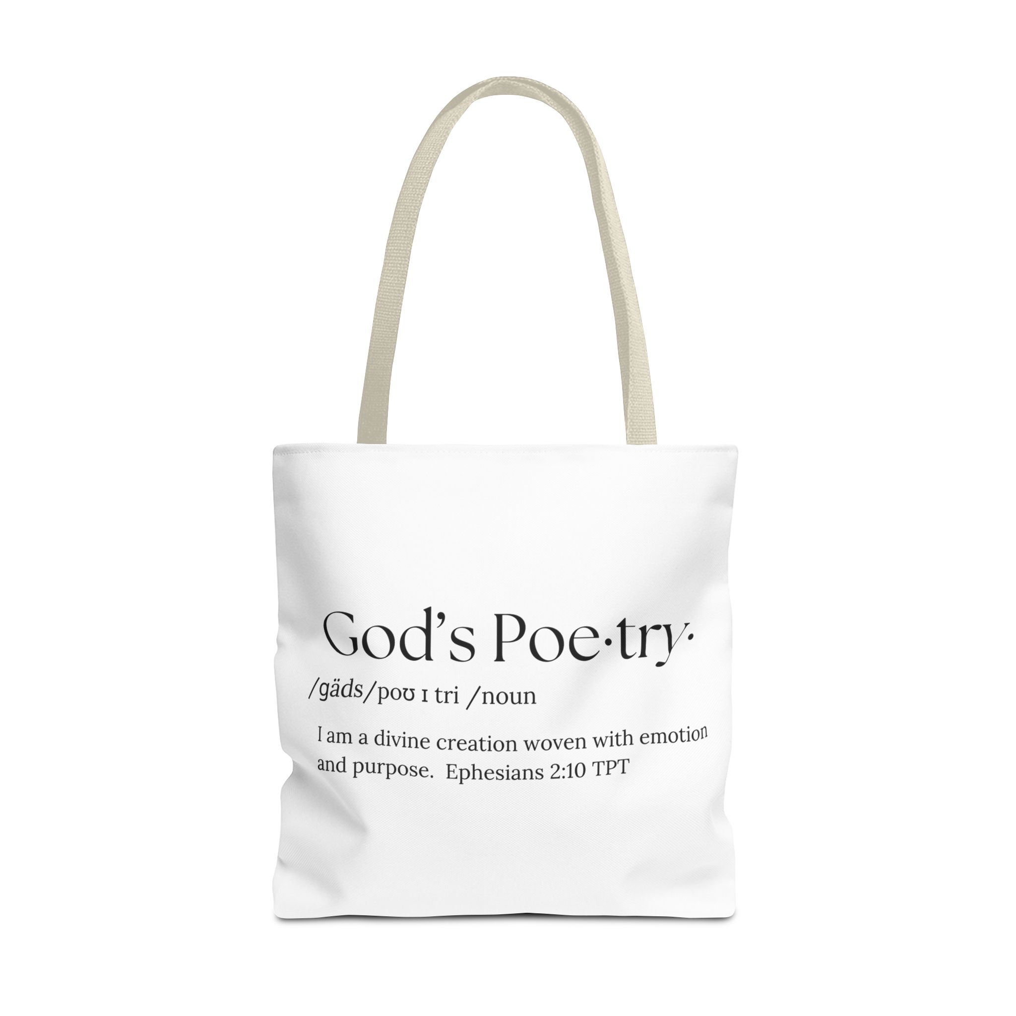 God's Poetry Tote Bag - Image 45