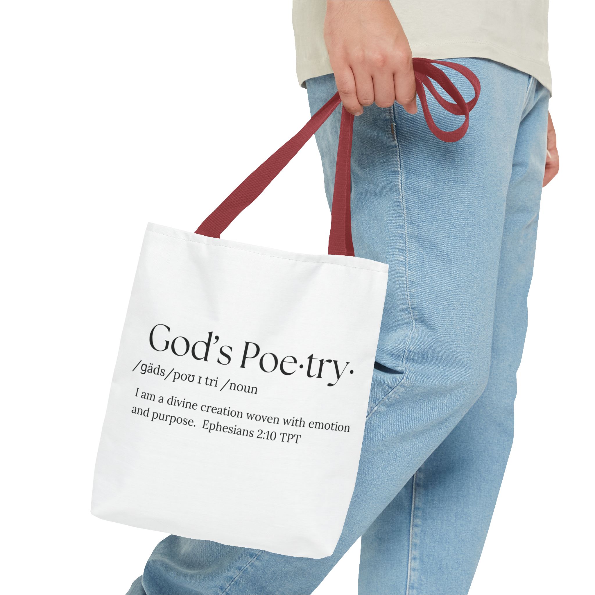 God's Poetry Tote Bag - Image 15