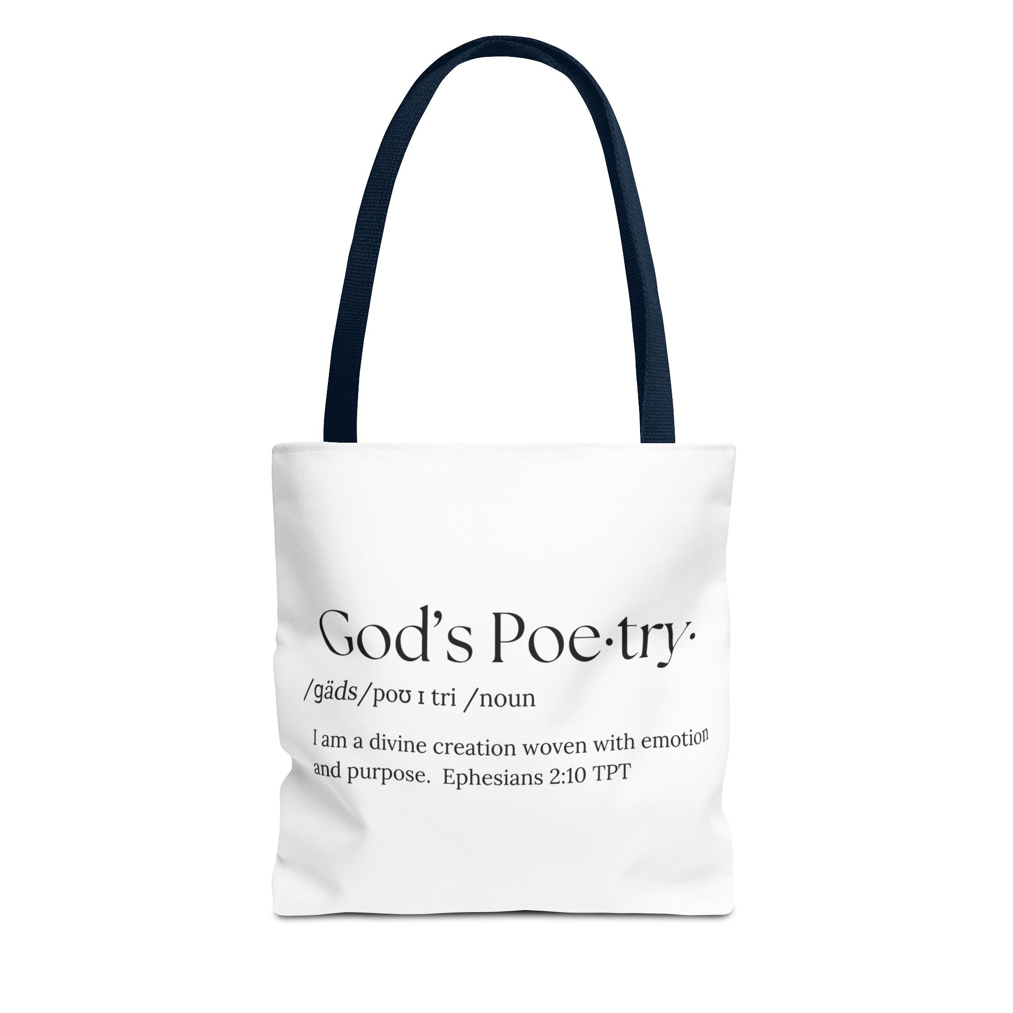 God's Poetry Tote Bag - Image 49