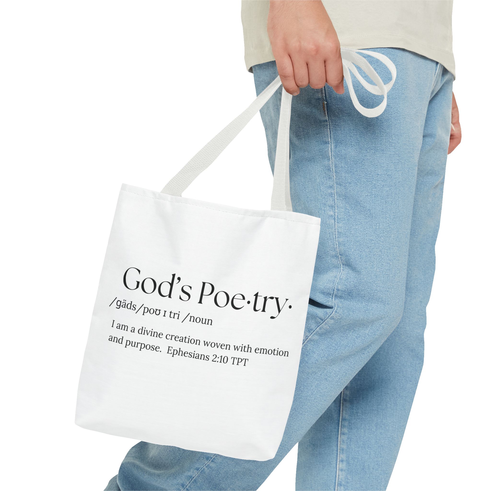 God's Poetry Tote Bag - Image 27