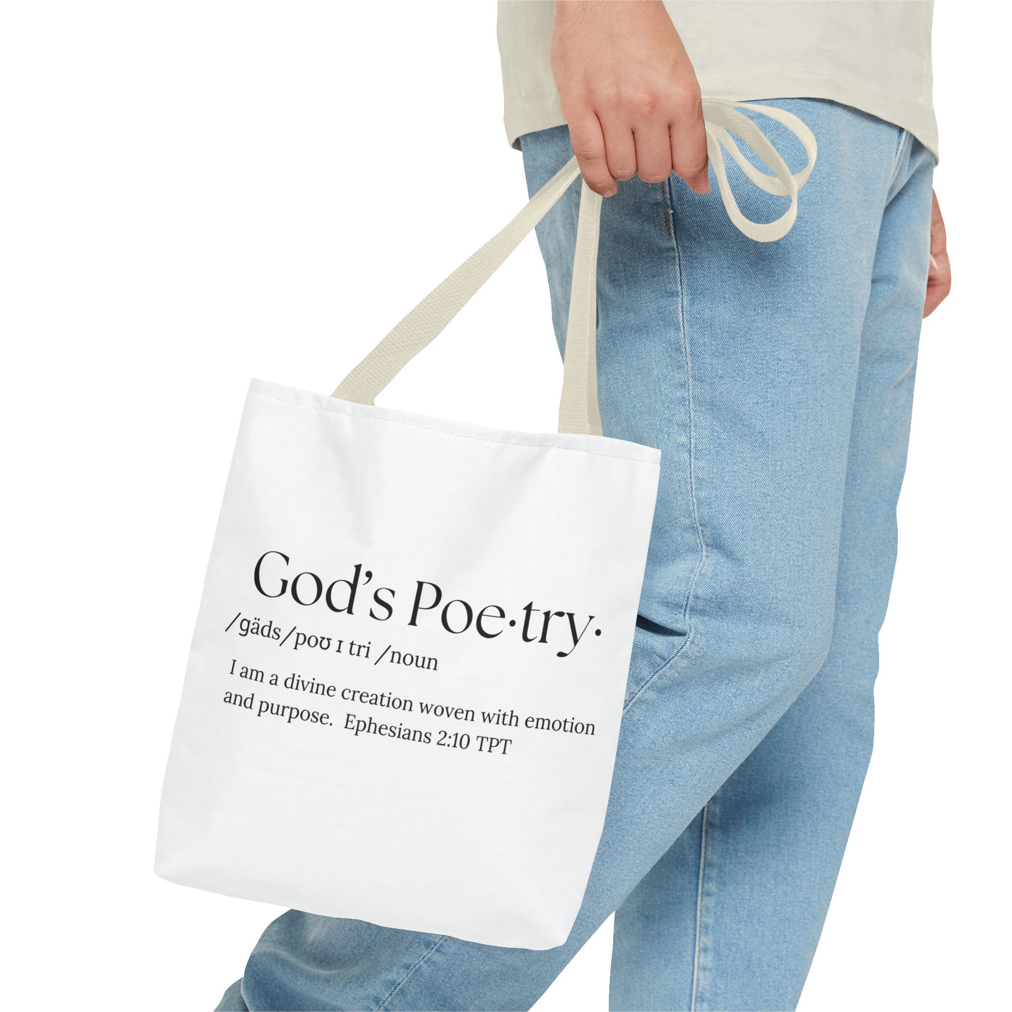 God's Poetry Tote Bag - Image 39