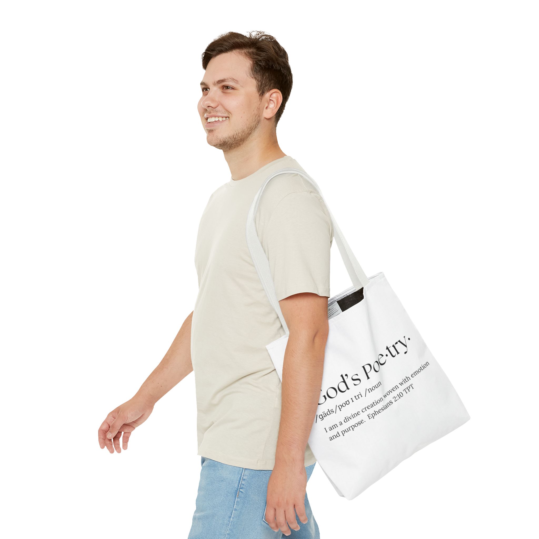 God's Poetry Tote Bag - Image 31