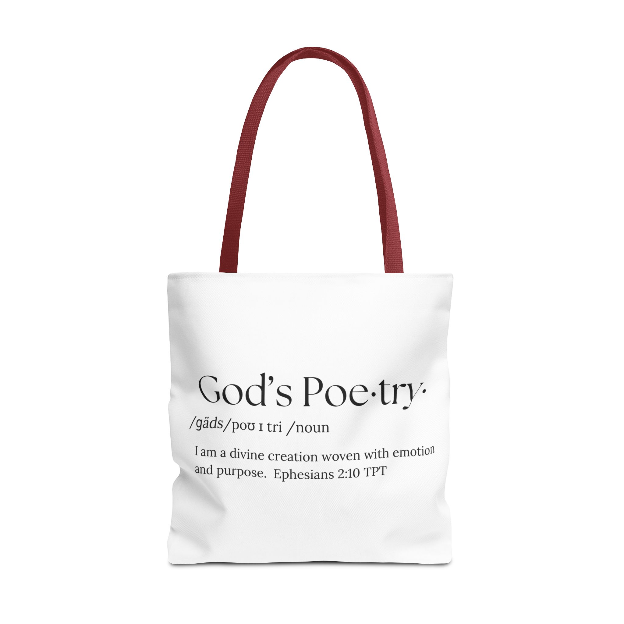 God's Poetry Tote Bag - Image 21