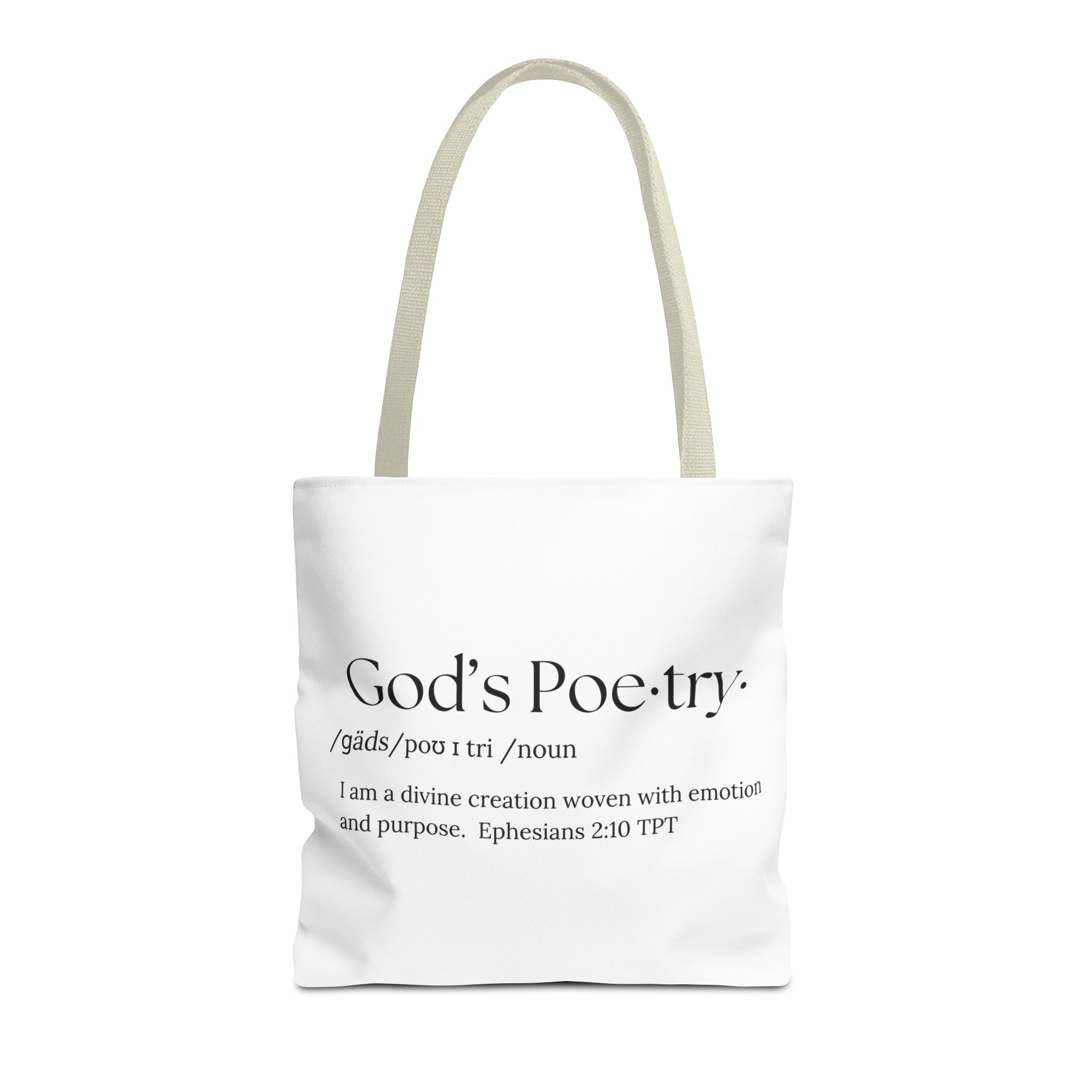 God's Poetry Tote Bag - Image 41