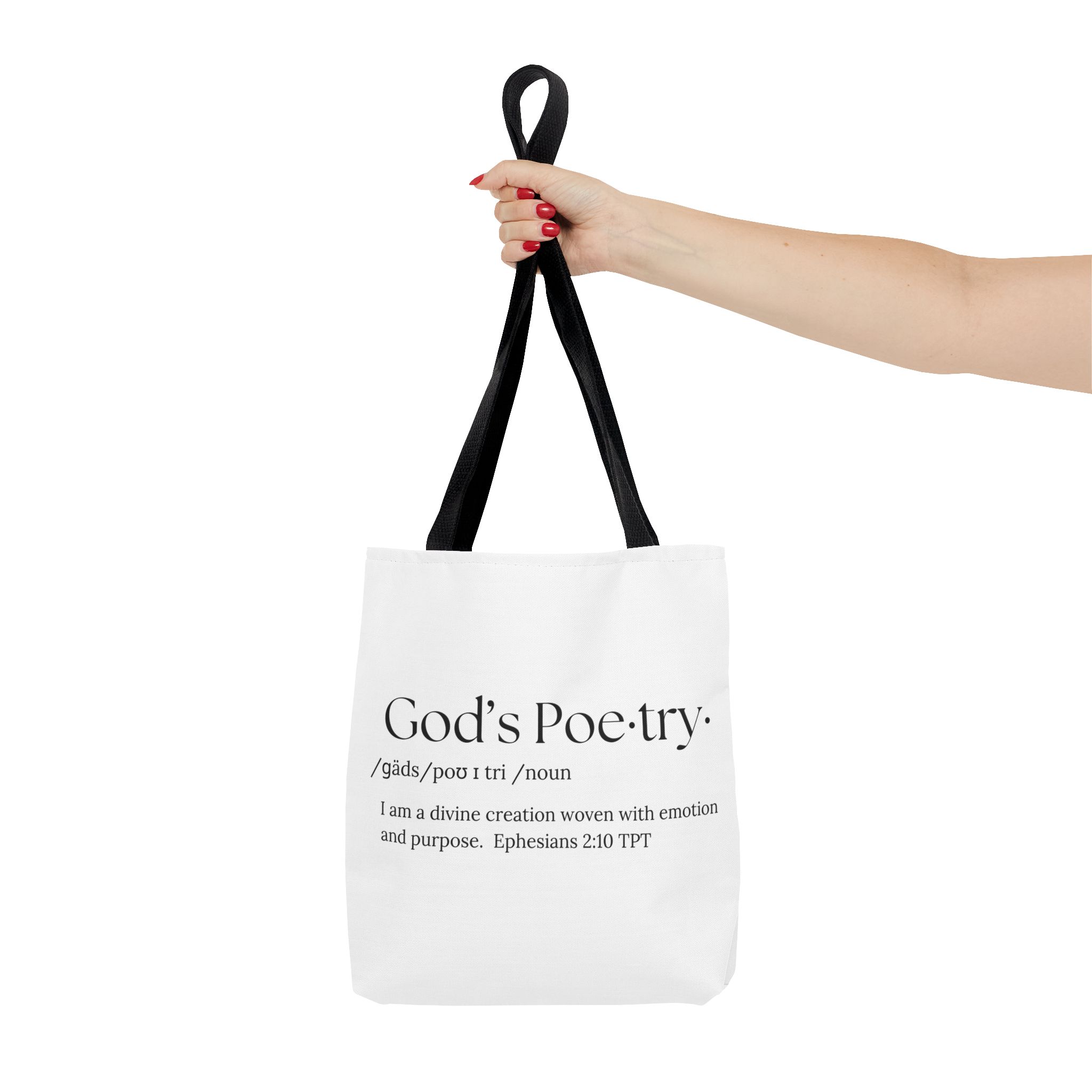 God's Poetry Tote Bag - Image 4