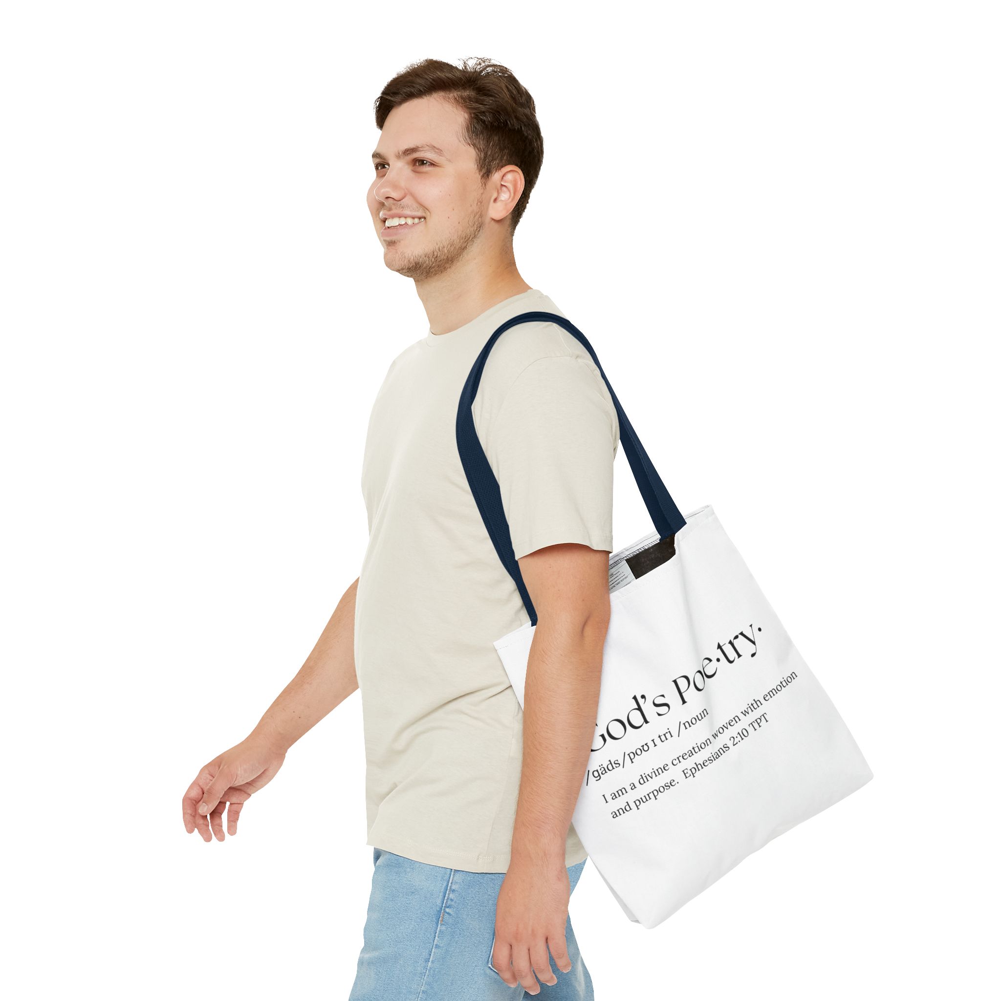 God's Poetry Tote Bag - Image 55